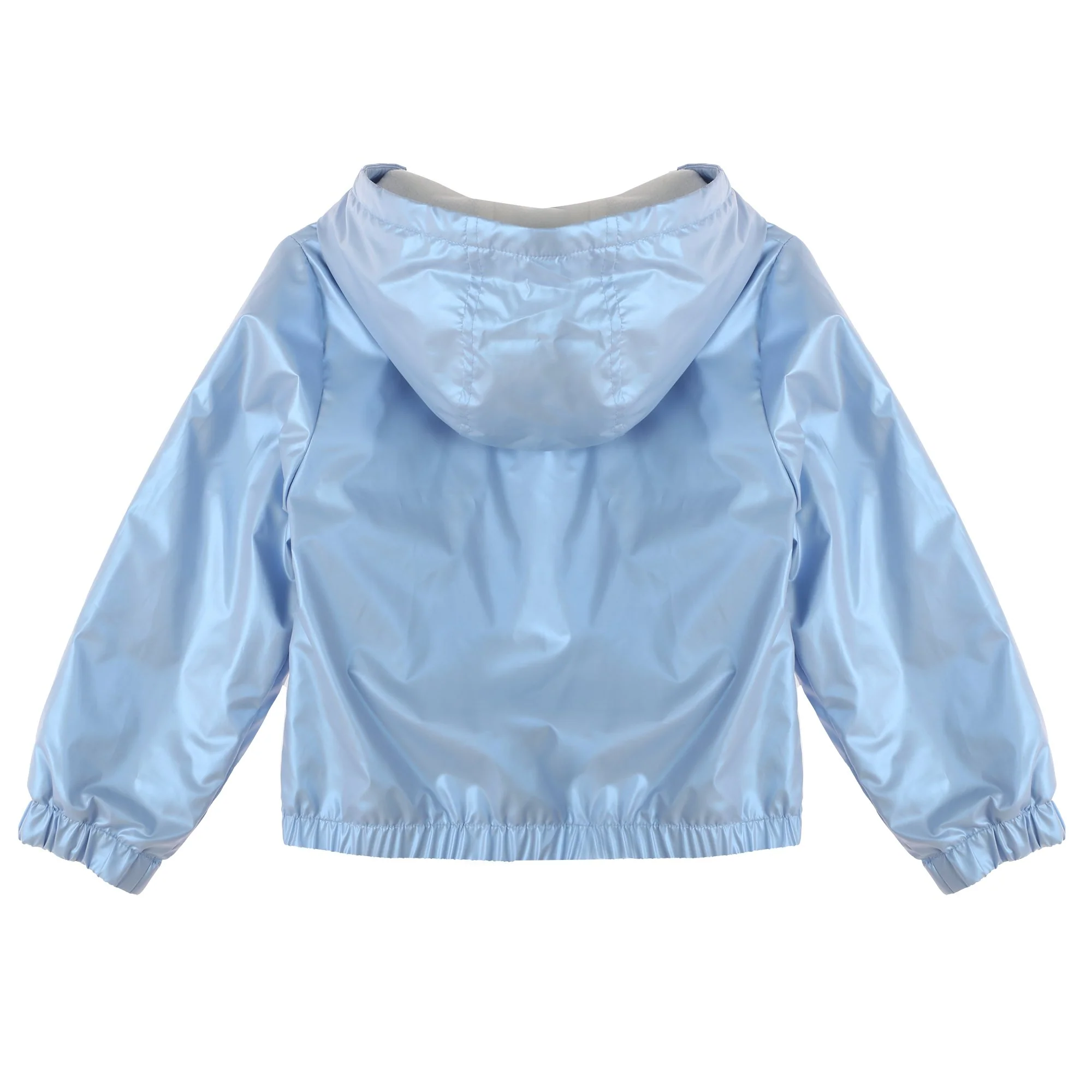 Blouson Brillant avec Doublure Polaire  - Bleu - Image 2