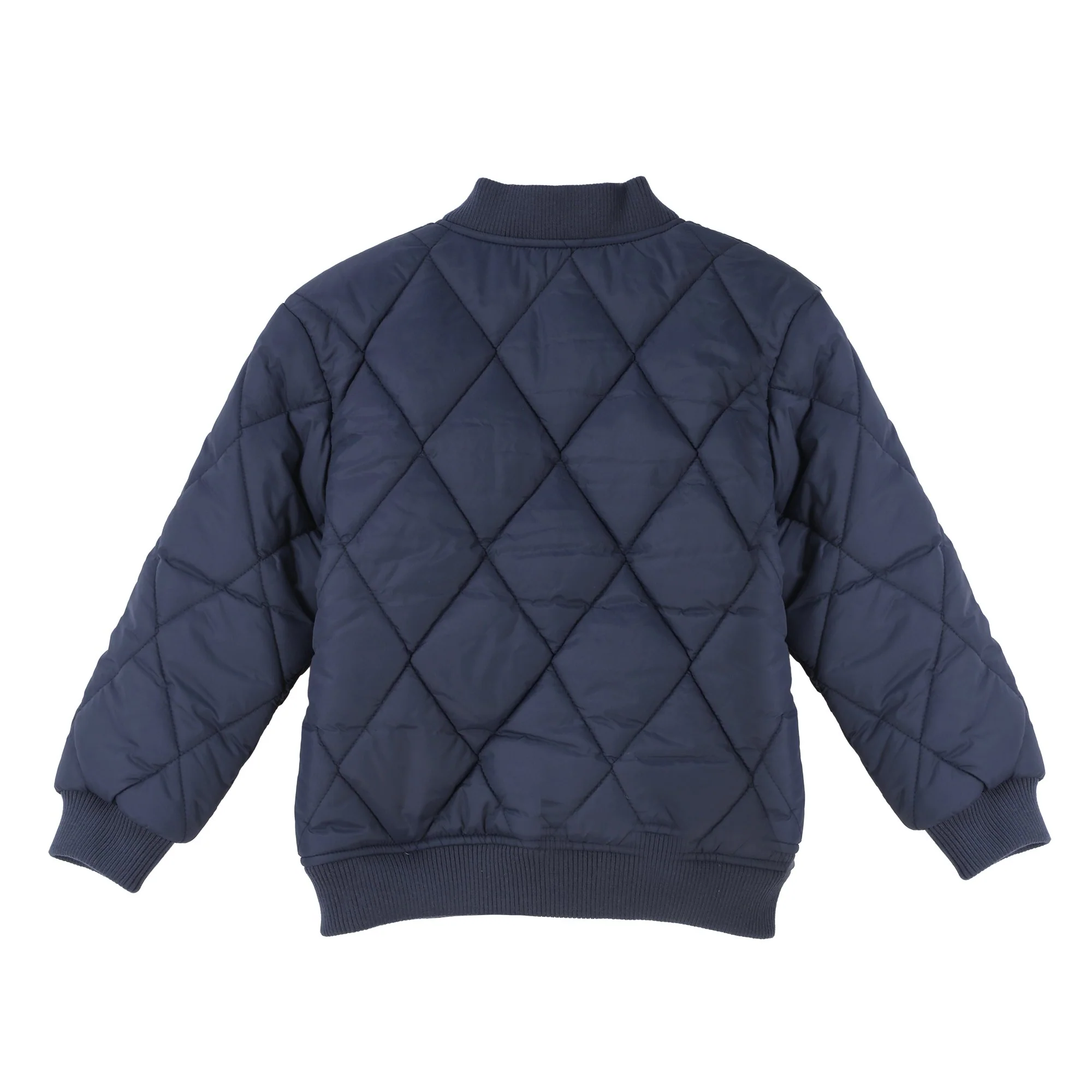 Blouson zippé 3/12 ans - Bleu foncé - Image 2