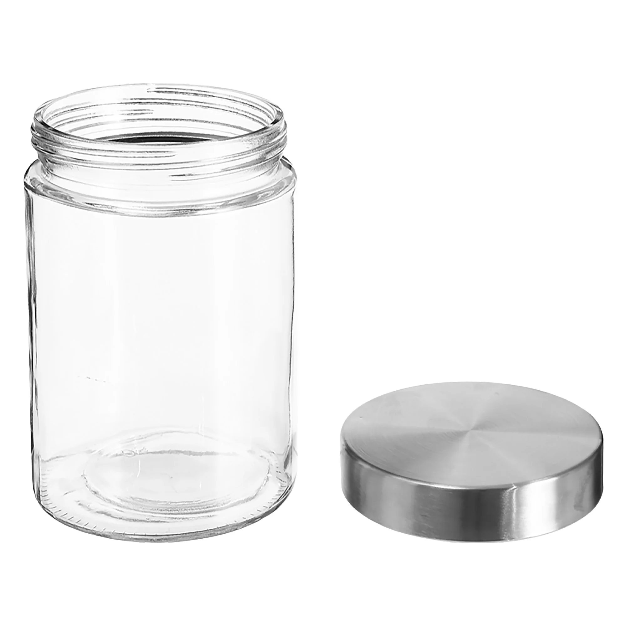 Bocal cylindrique 1.2L en verre - Image 2
