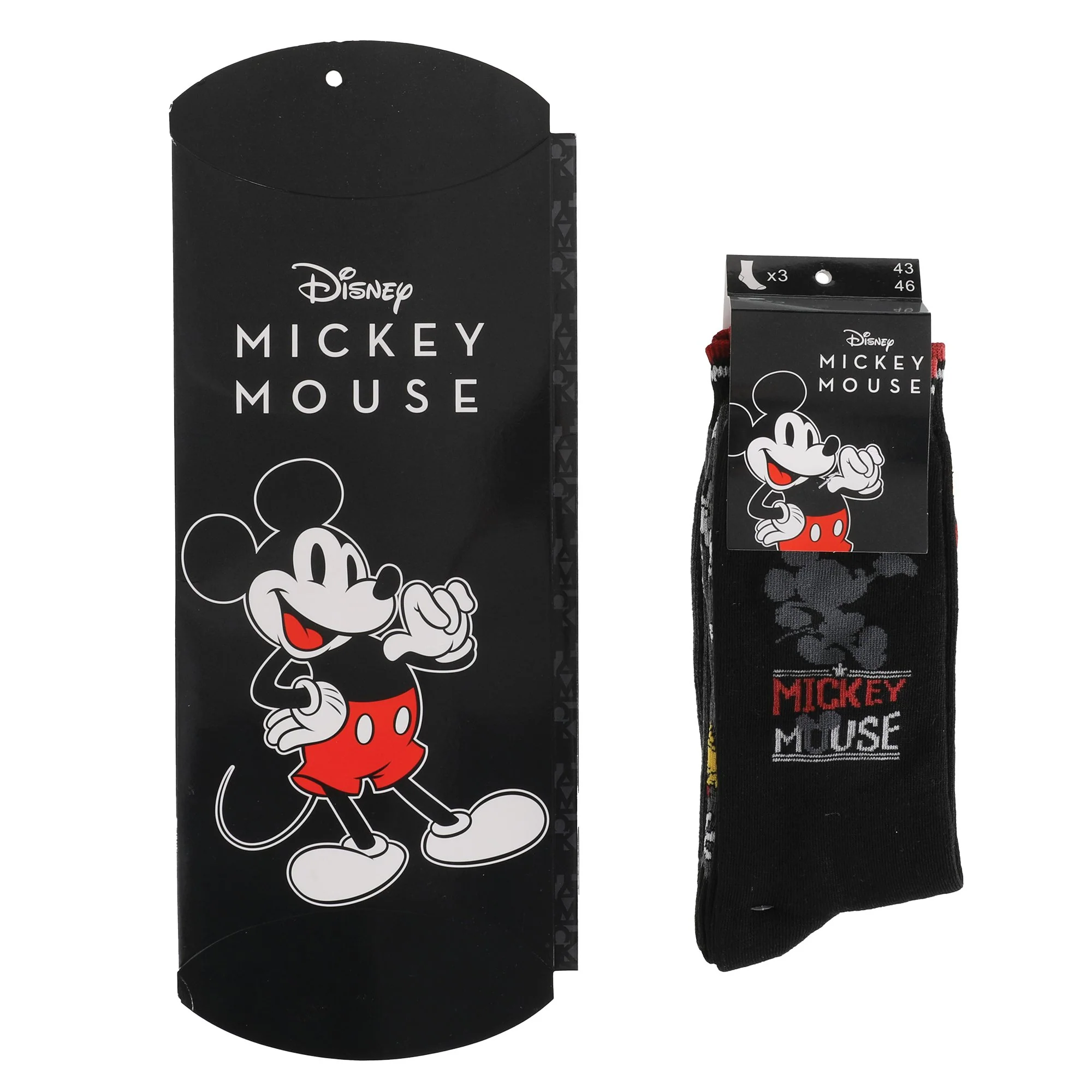 Boite cadeau 3 paires de chaussettes - Noir