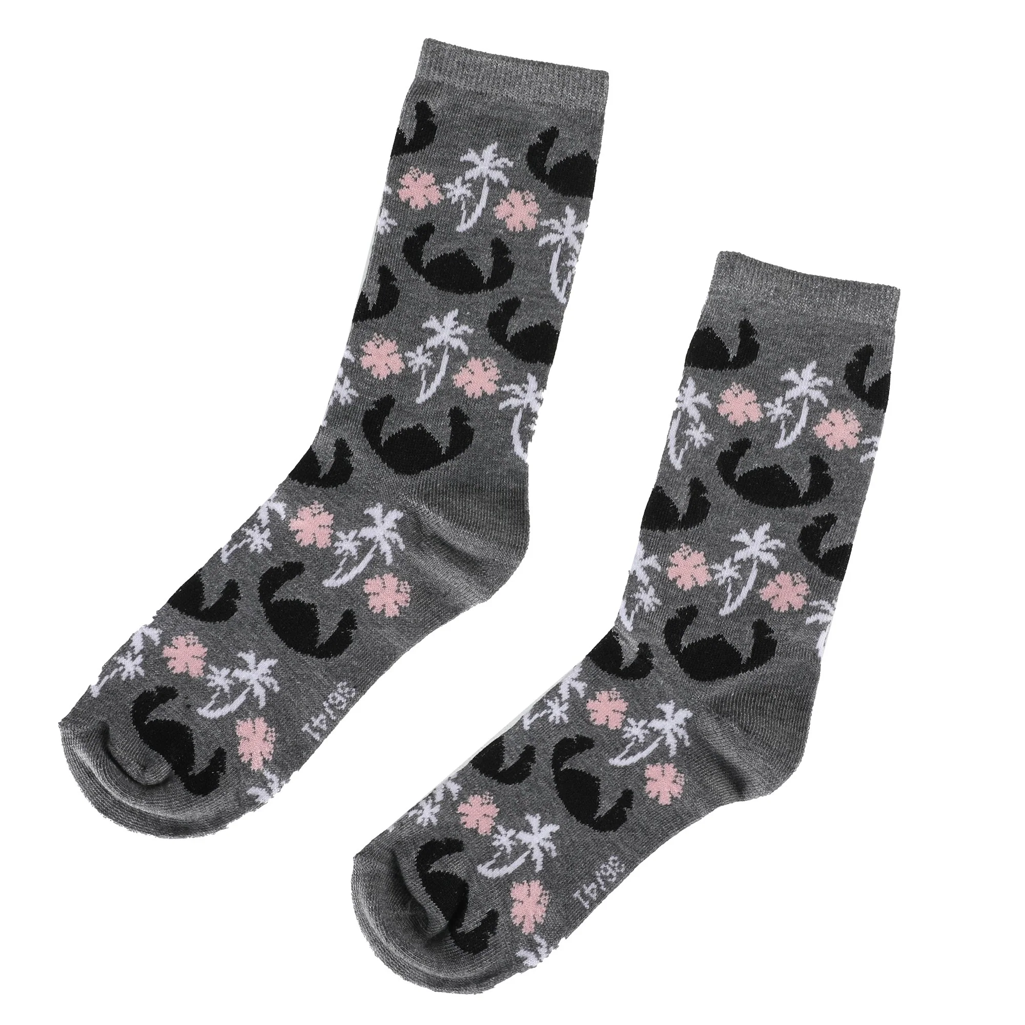 Boîte cadeau 3 paires de chaussettes Stitch ou Minnie  - Bleu - Image 5