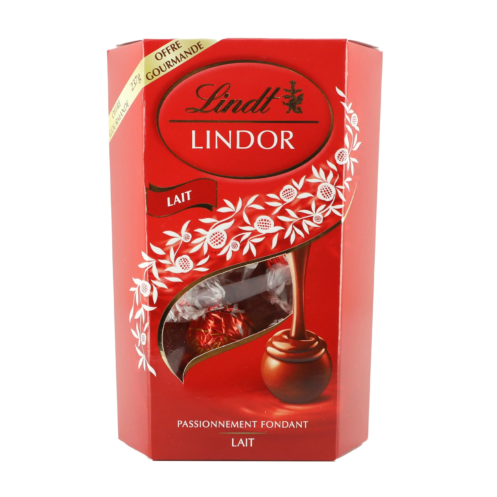 Boite Lindor chocolats au lait