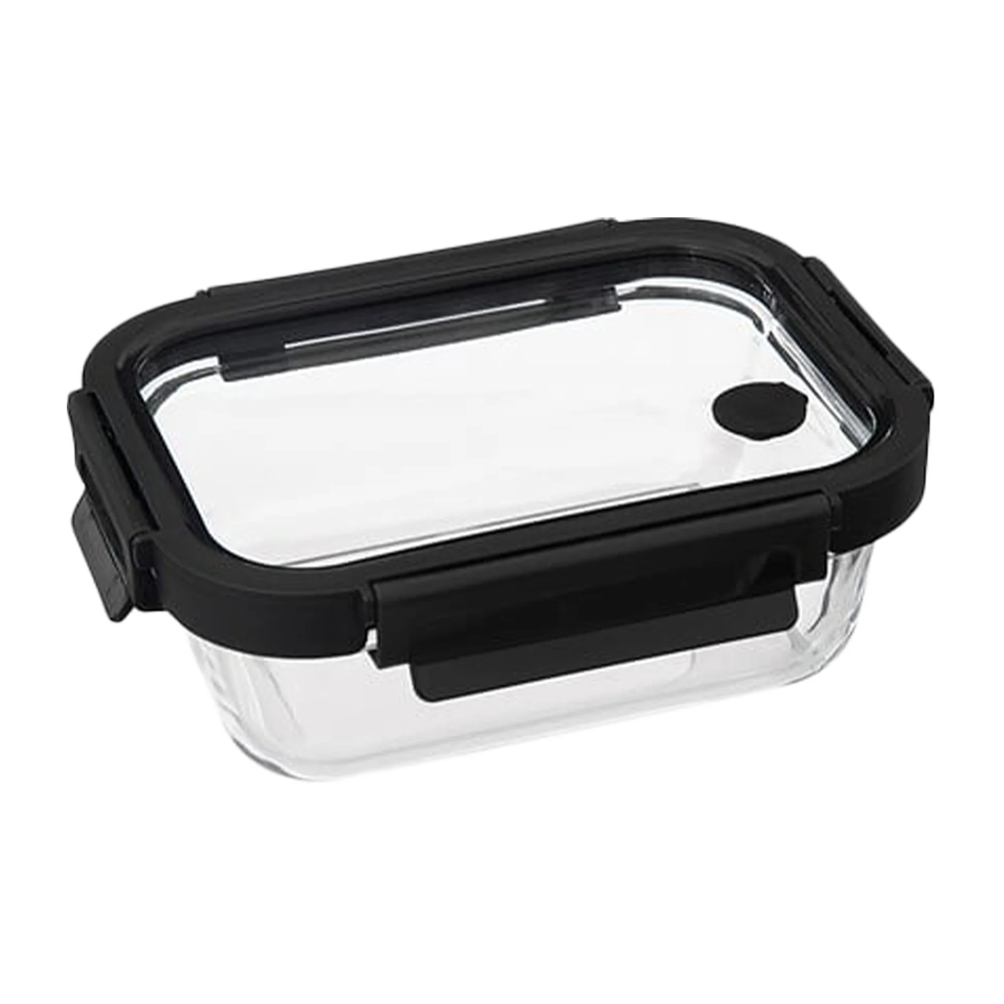 Boîte micro onde 0,5 L en verre et couvercle en verre