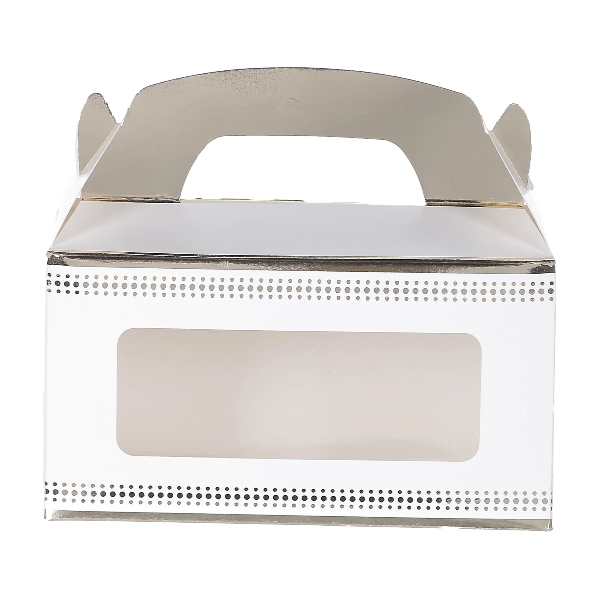 Boîte papier gourmandise cérémonie avec fenêtre x3