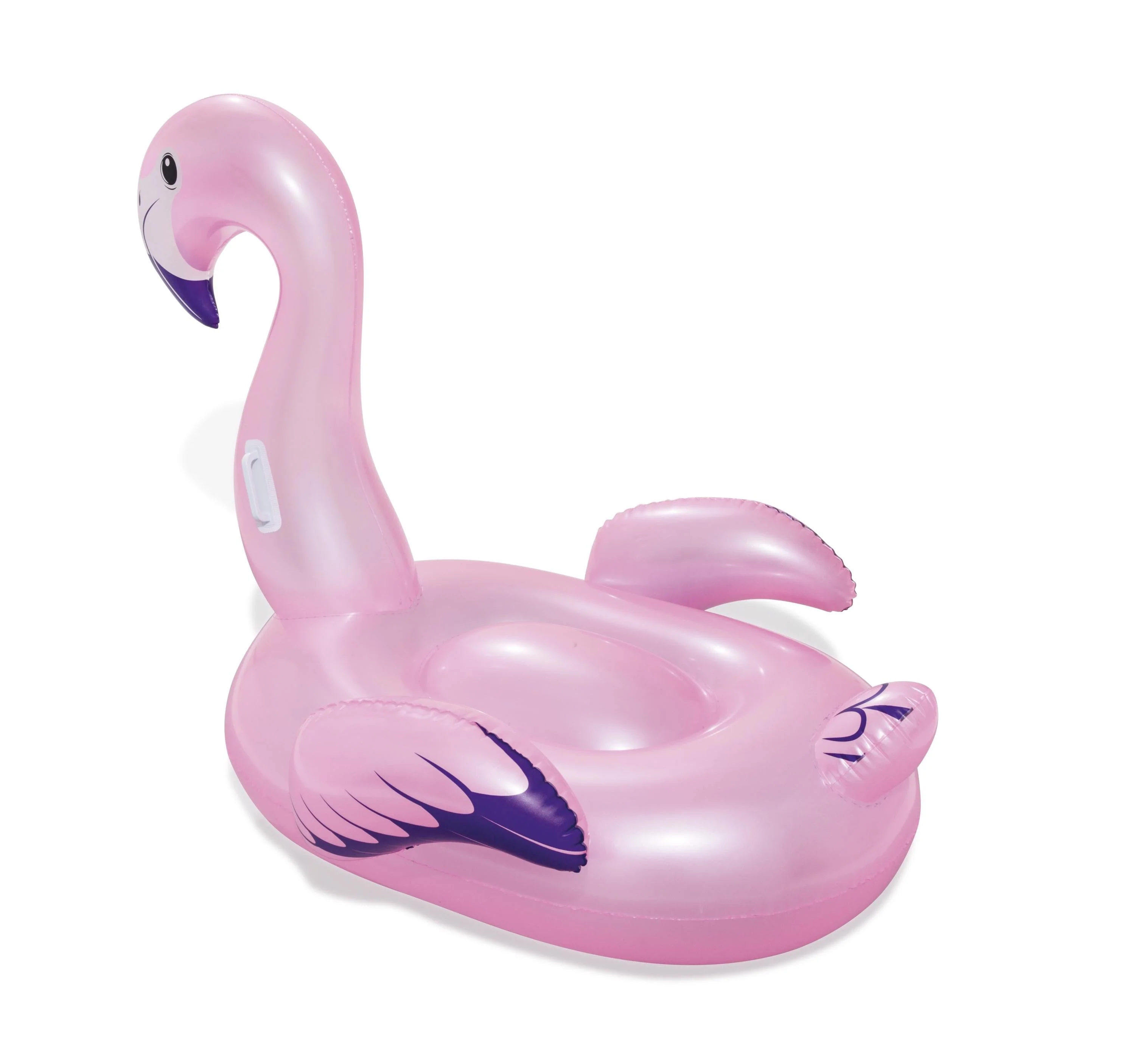 Bouée gonflable flamant rose XL - Image 3