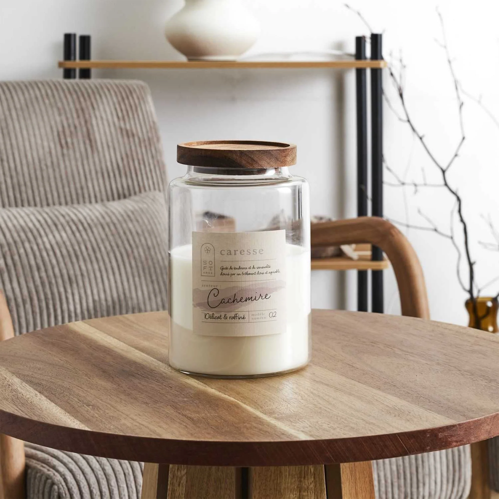 Bougie parfumée Pot top Acacia Softness - Image 3