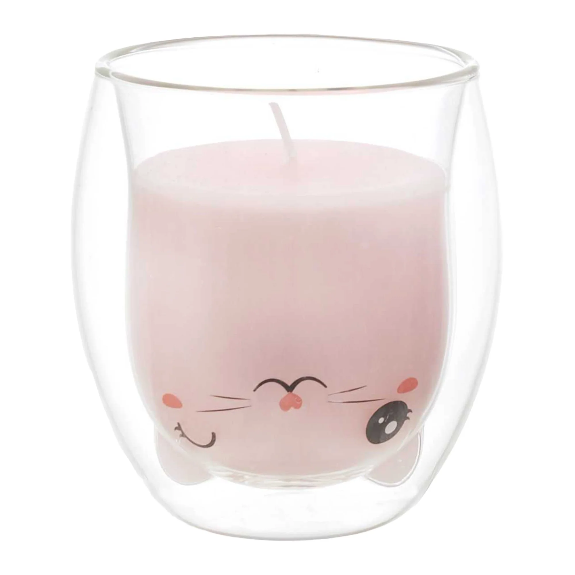 Bougie parfumée verre double paroi Kawaï - Image 4