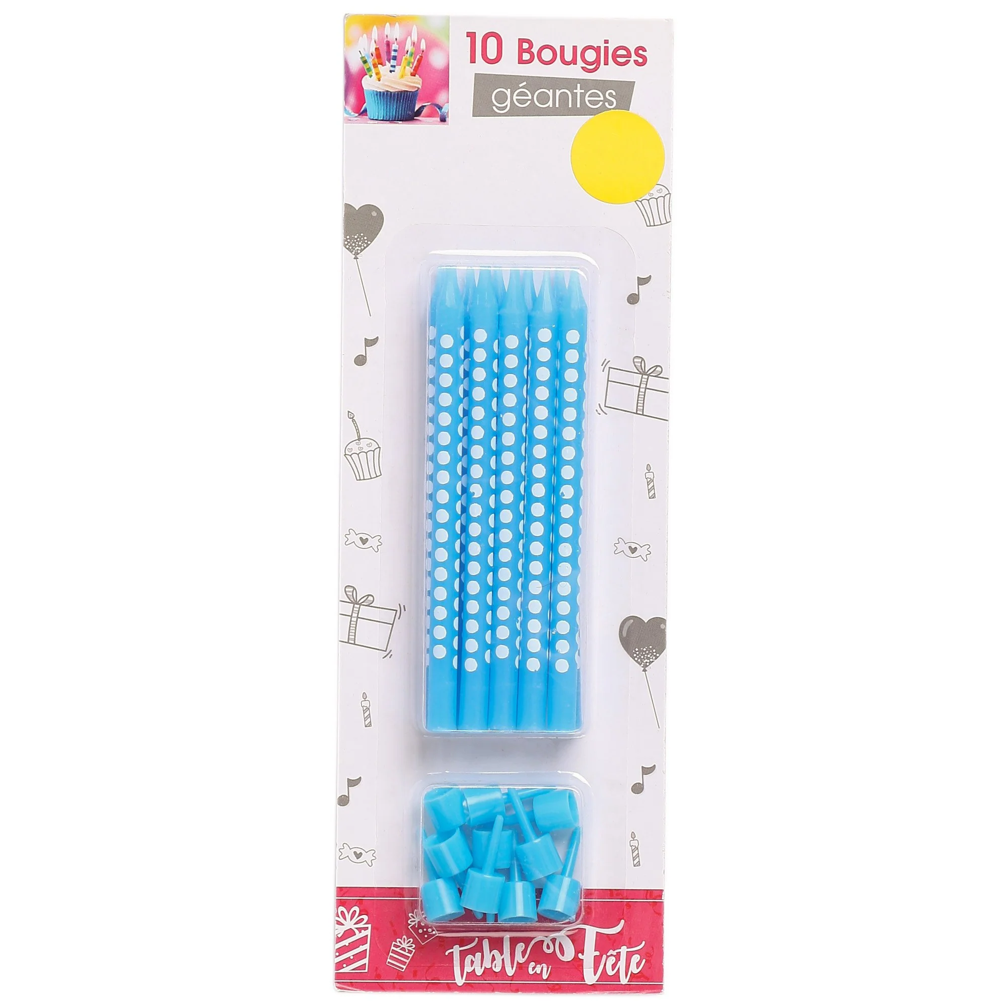 Bougies d'anniversaires géantes - Image 6