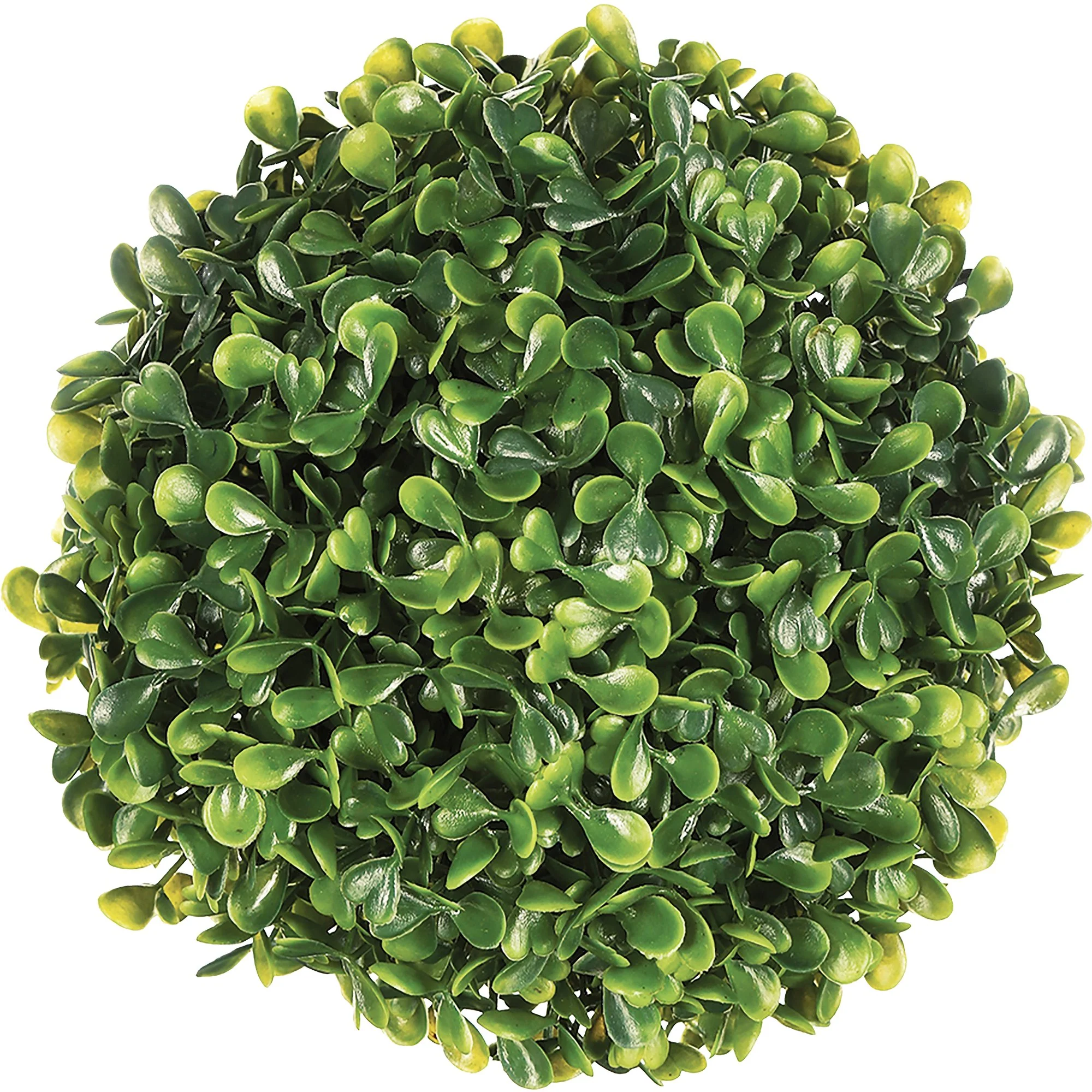 Boule de buis artificielle en herbe
