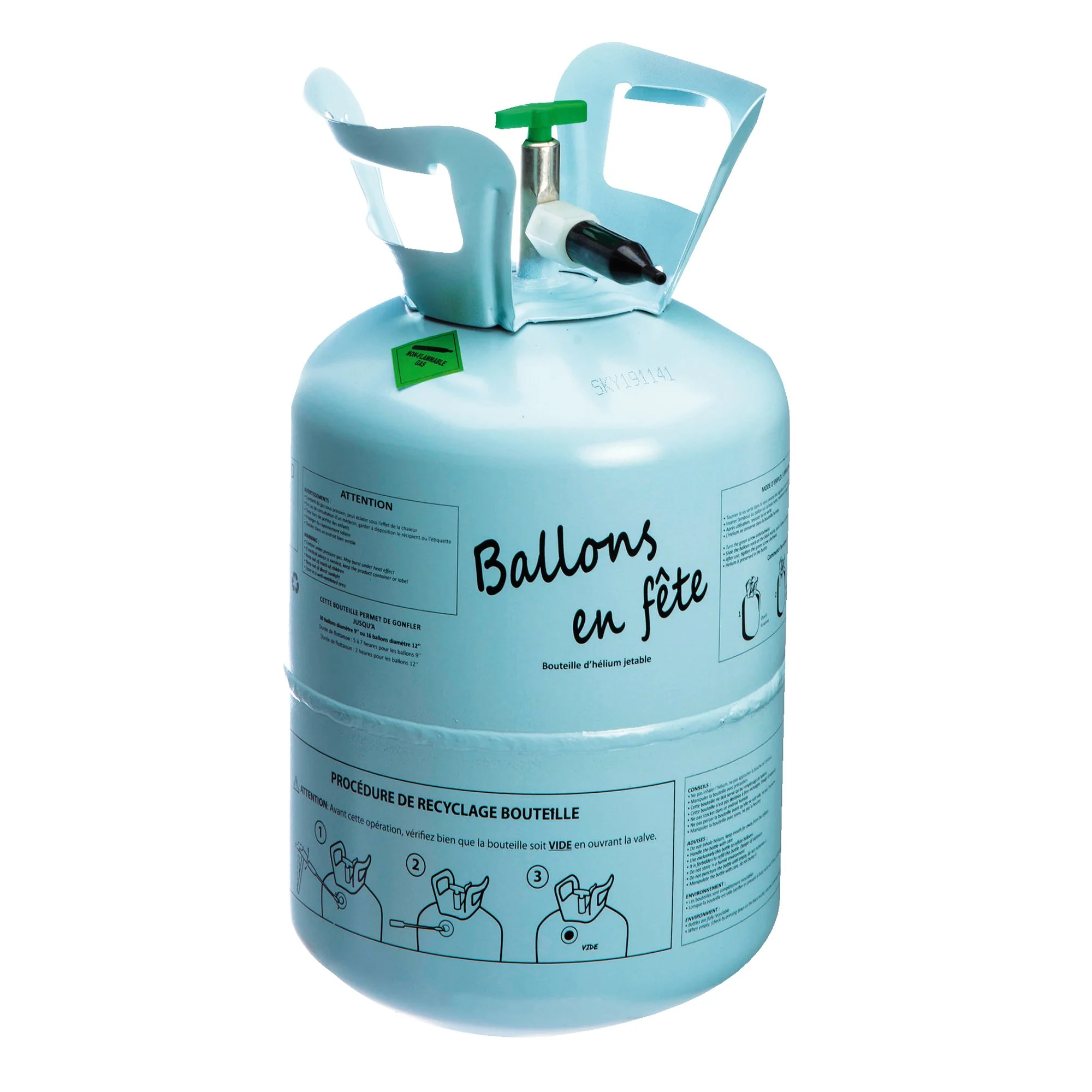 Bouteille d'hélium 30 ballons - Image 2