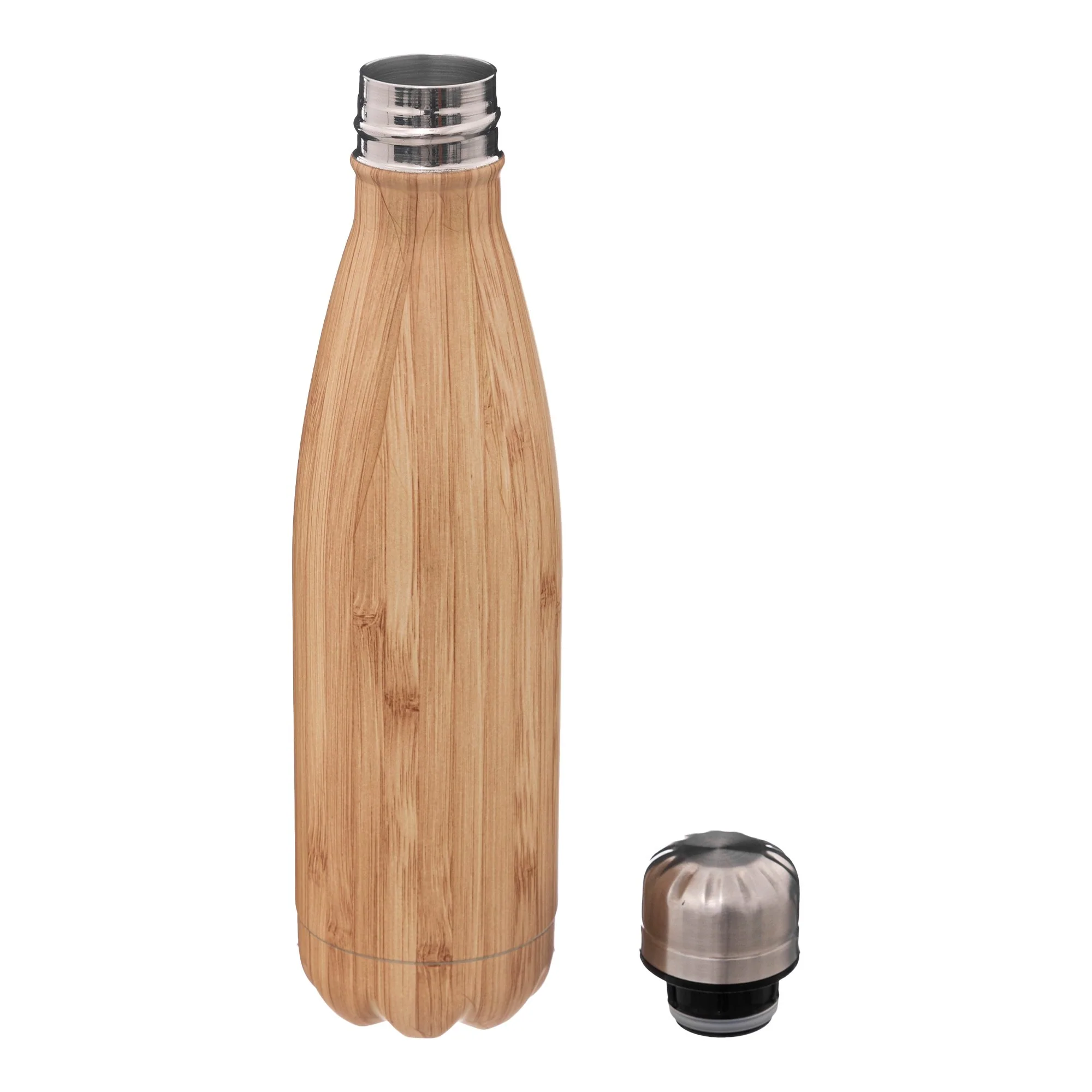 Bouteille isotherme effet bambou 0.5L - Image 2