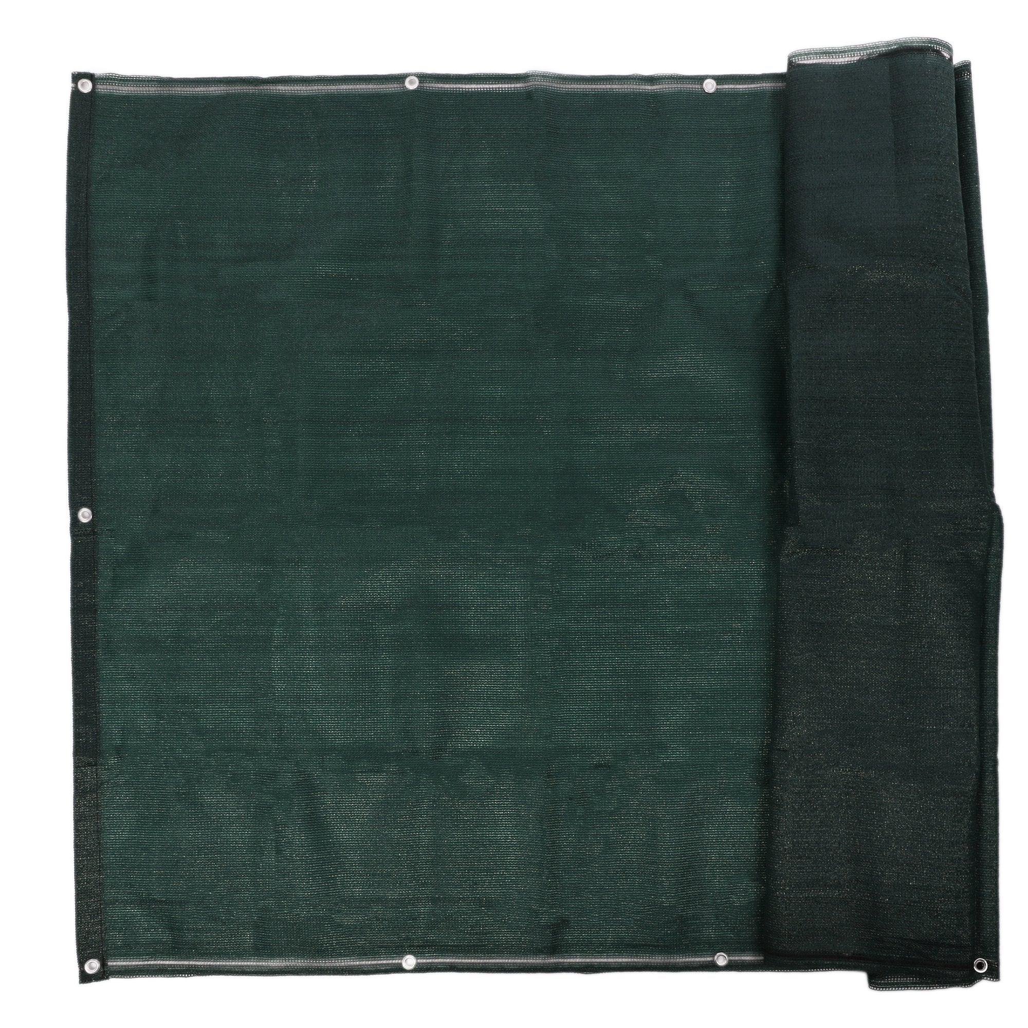 BRISE VUE VERT/NOIR TISSE 300X150CM