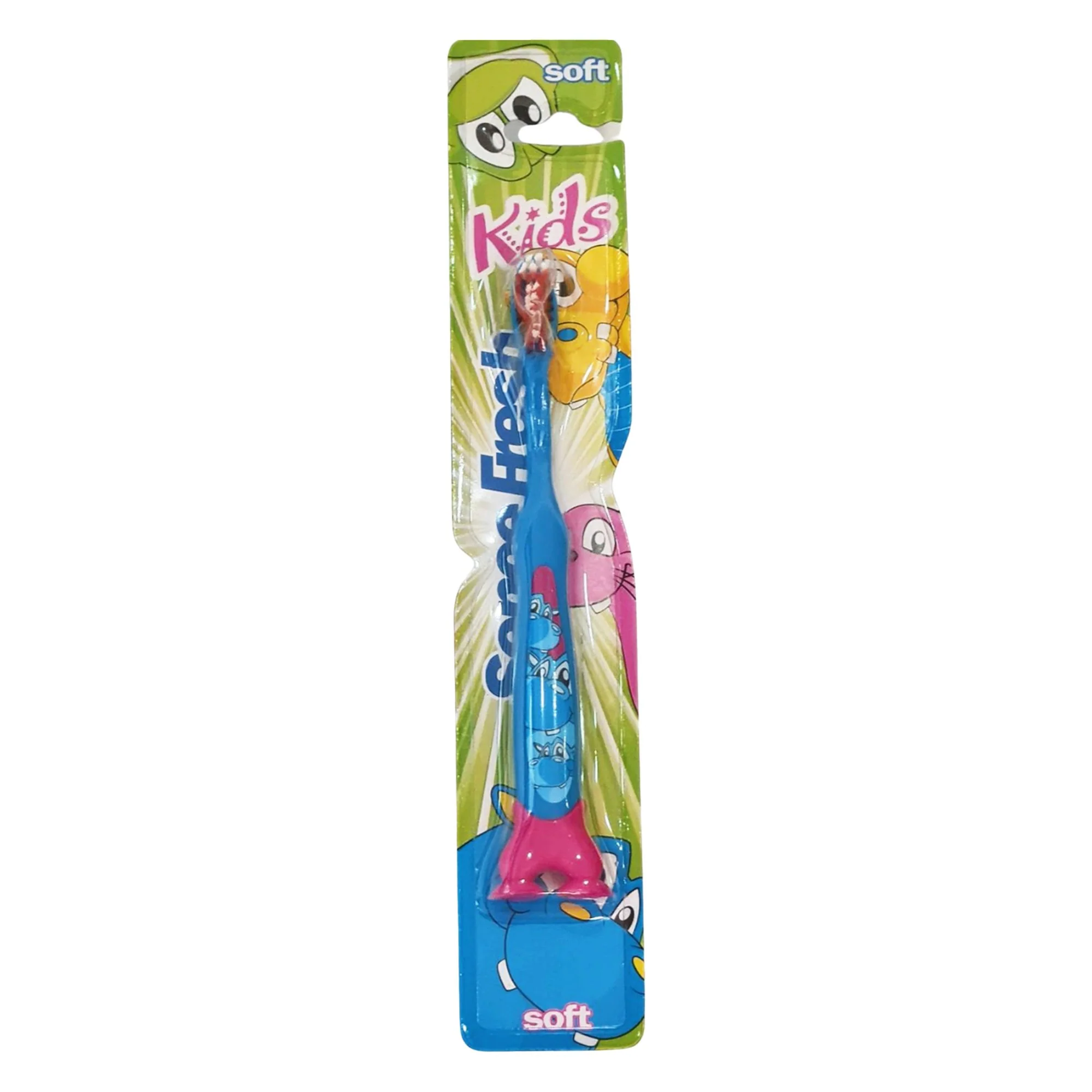 Brosse à dent enfant soft bleue