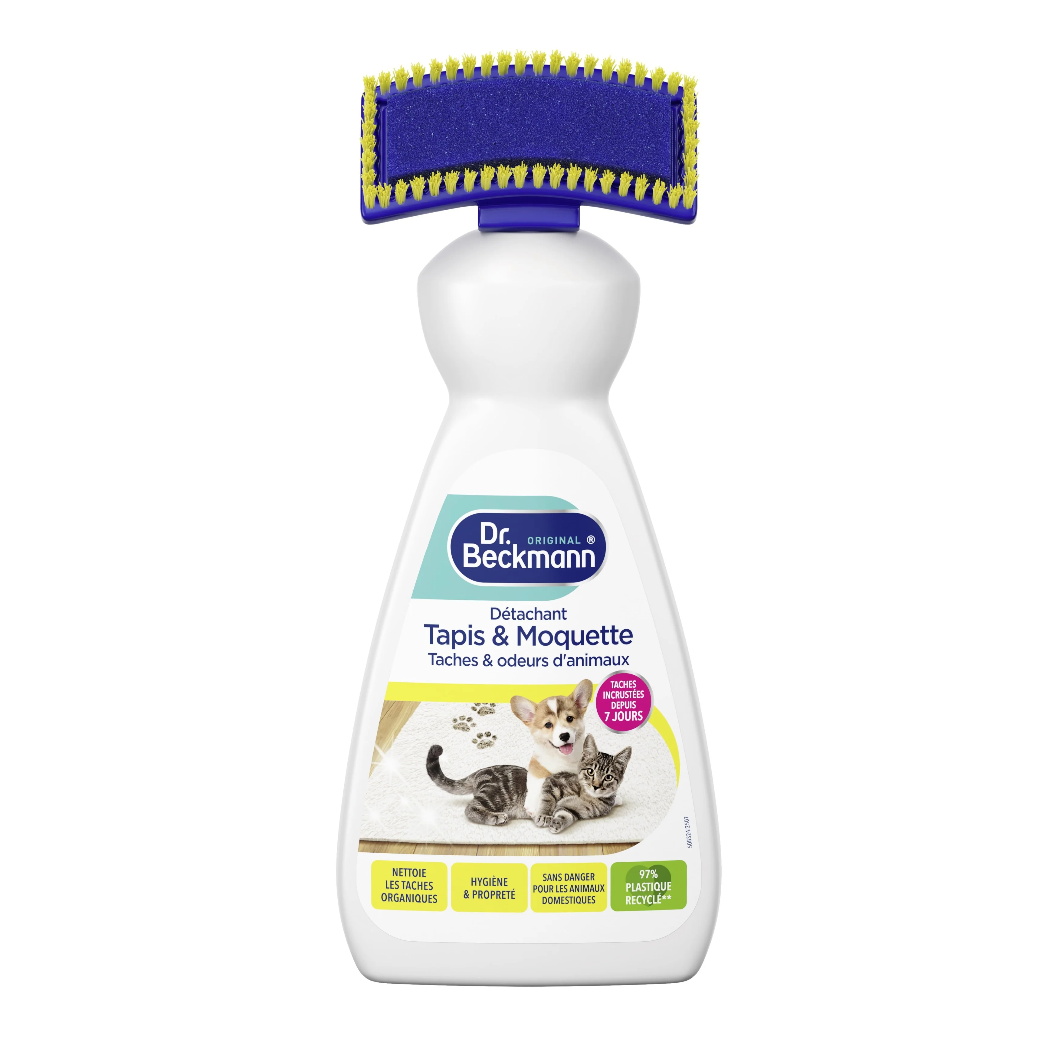 Brosse détachante & anti-odeurs pour animaux