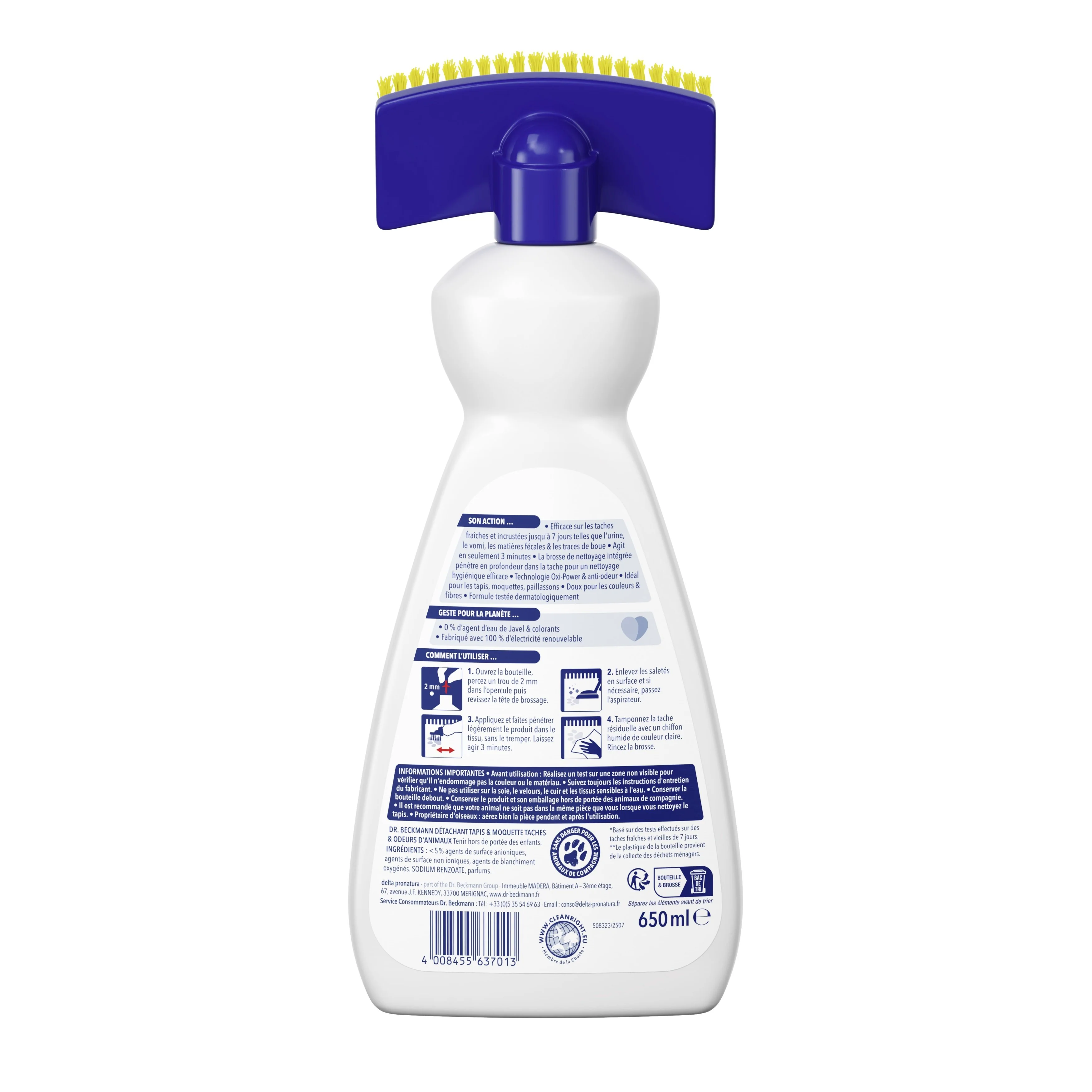 Brosse détachante & anti-odeurs pour animaux - Image 2