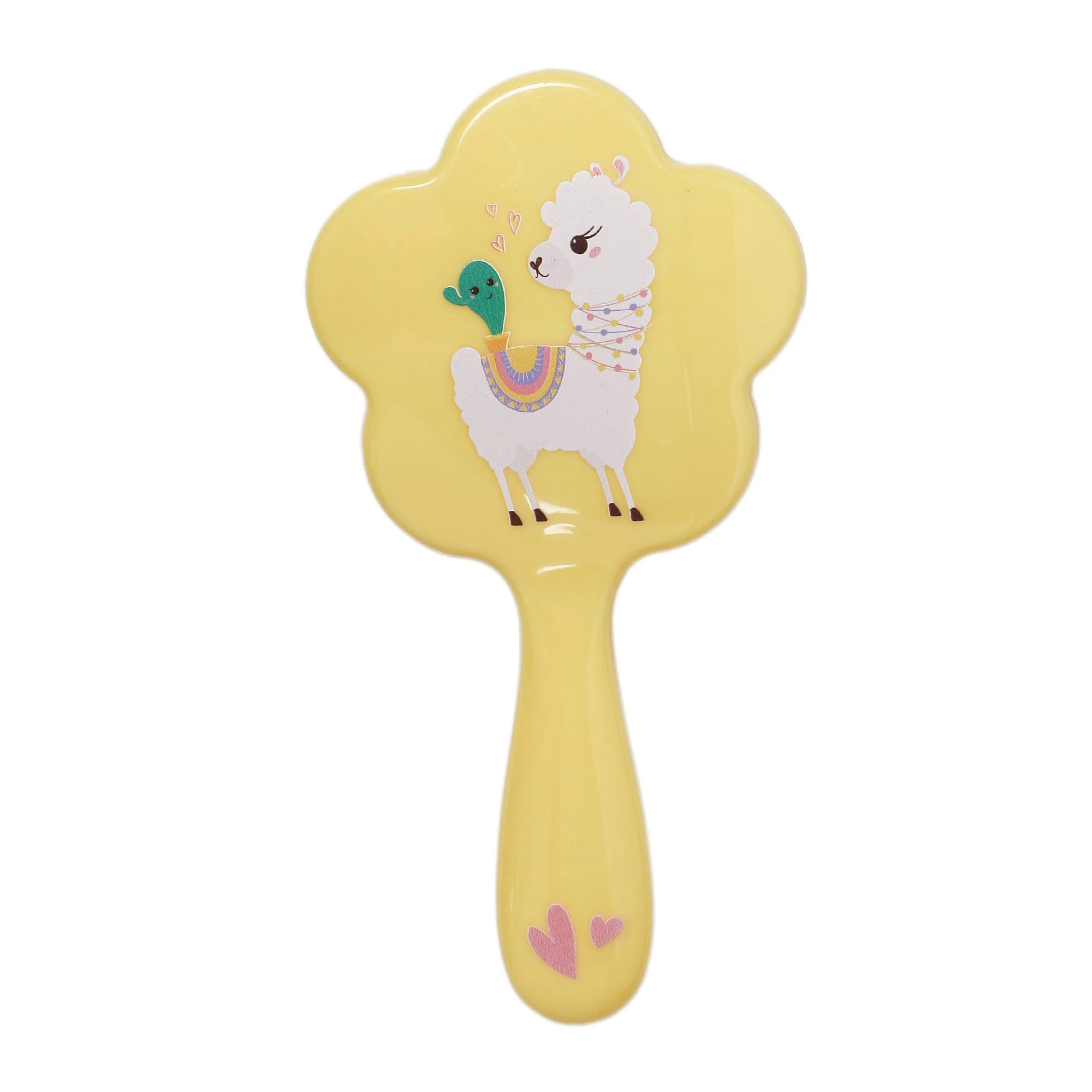 Brosse lama jaune