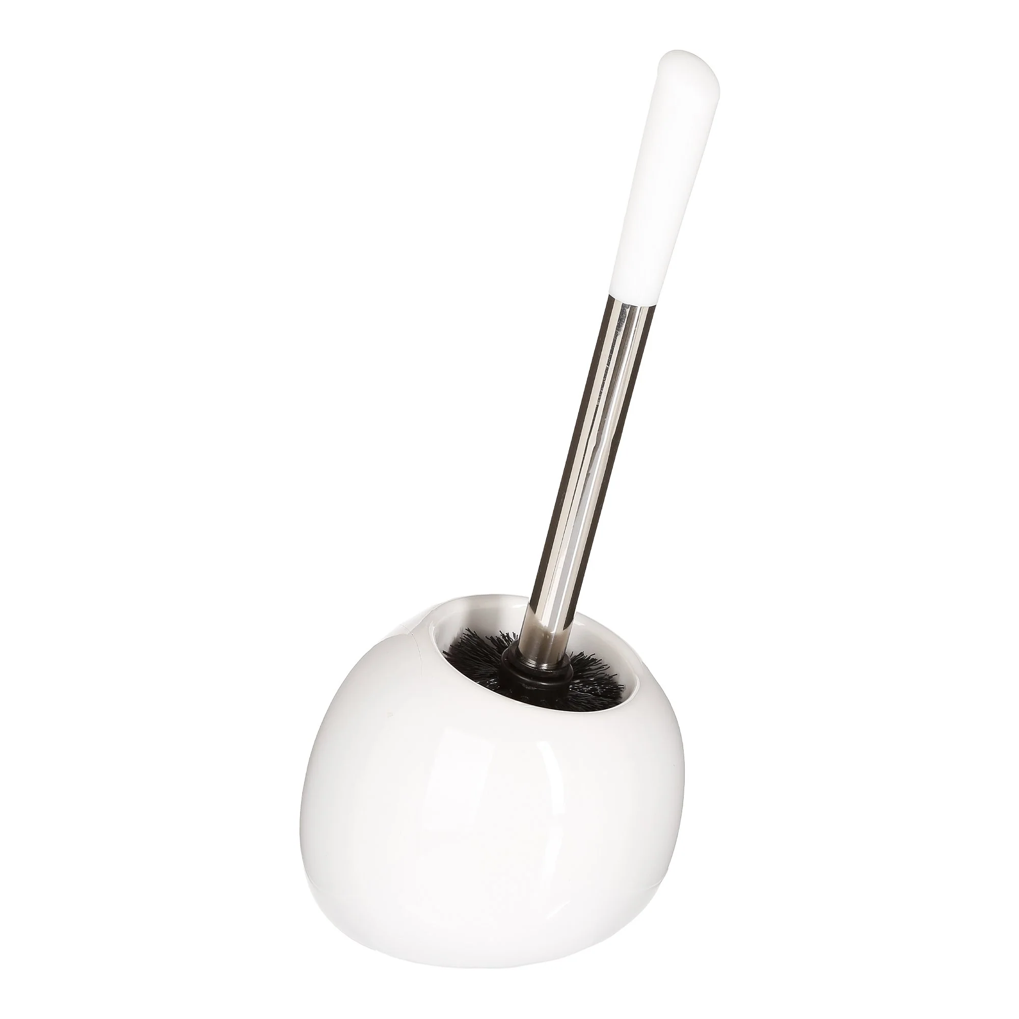 Brosse WC boule blanche
