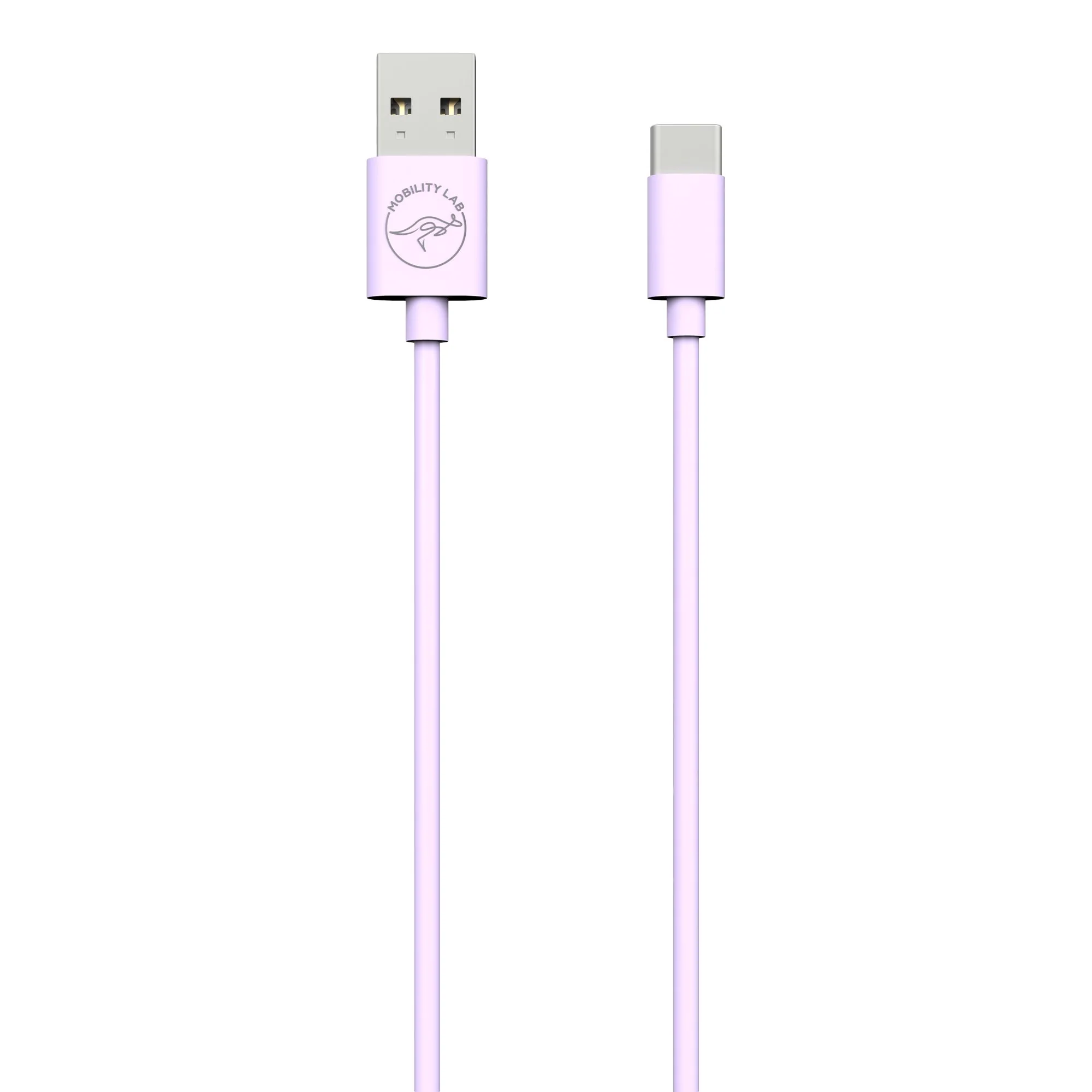 Cable de charge USB Type A vers USB Type C Lila 1M