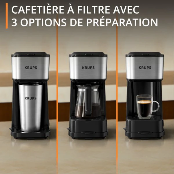 Cafetière à filtre Krups semi-automatique - Image 4