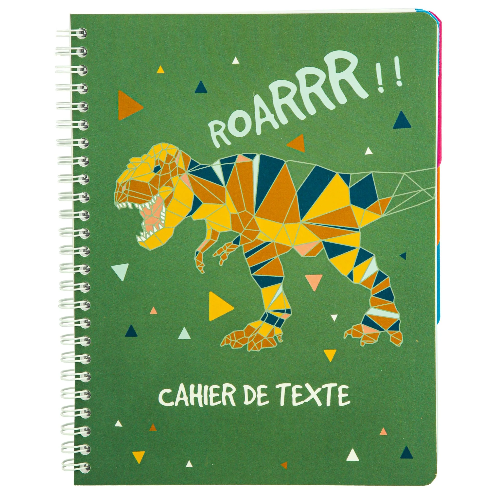 Cahier de texte spirales 148 pages