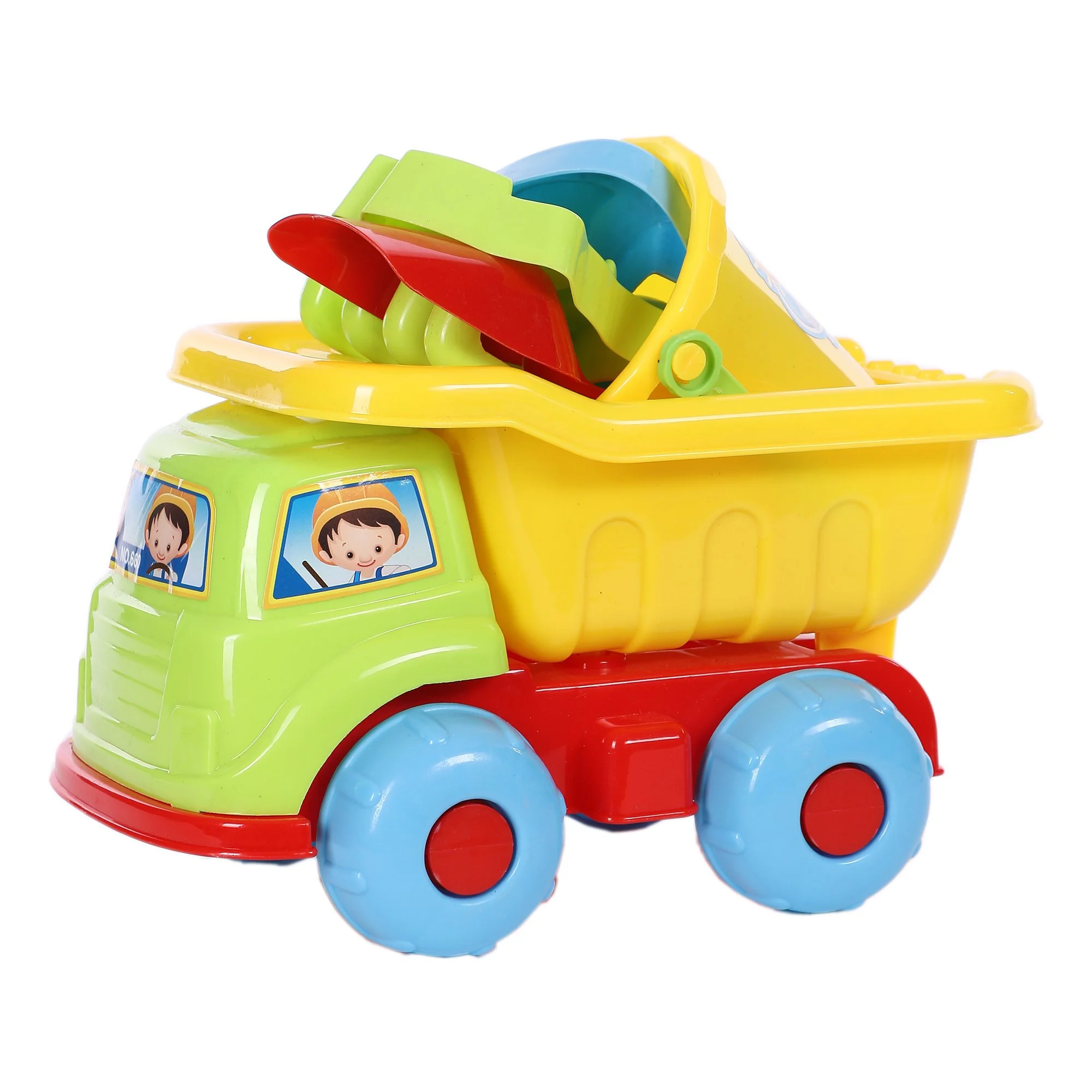Camion benne 25 cm + 5 accessoires