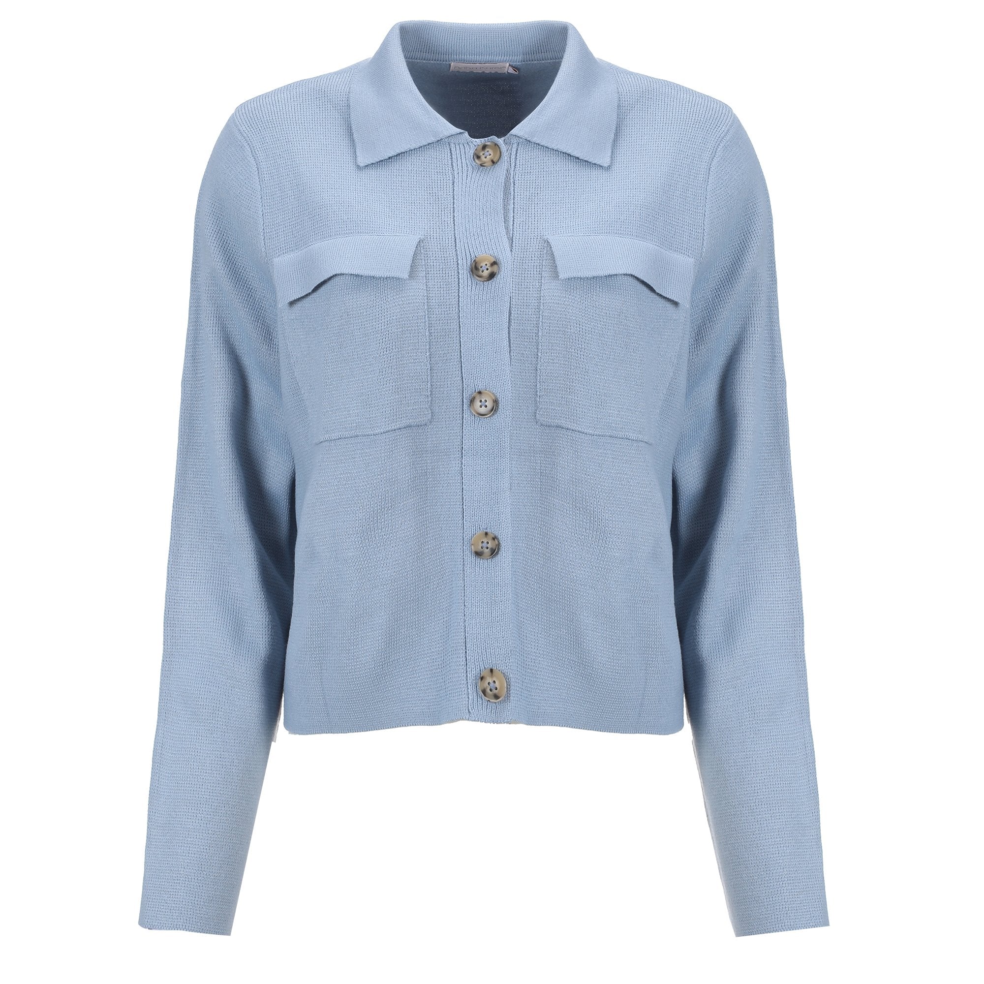 Cardigan avec boutons - Kaki - Image 3