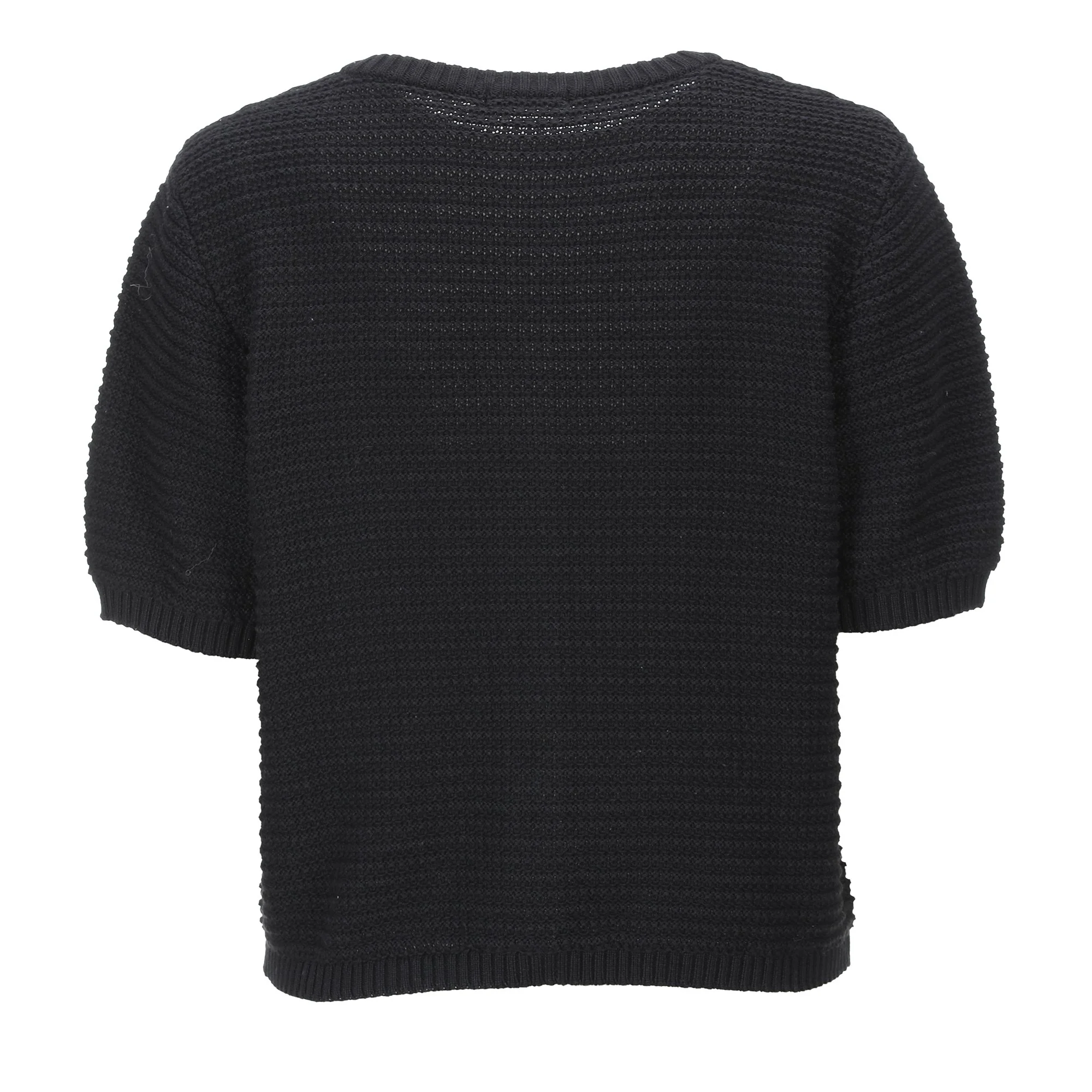 Cardigan col rond - Noir - Image 2