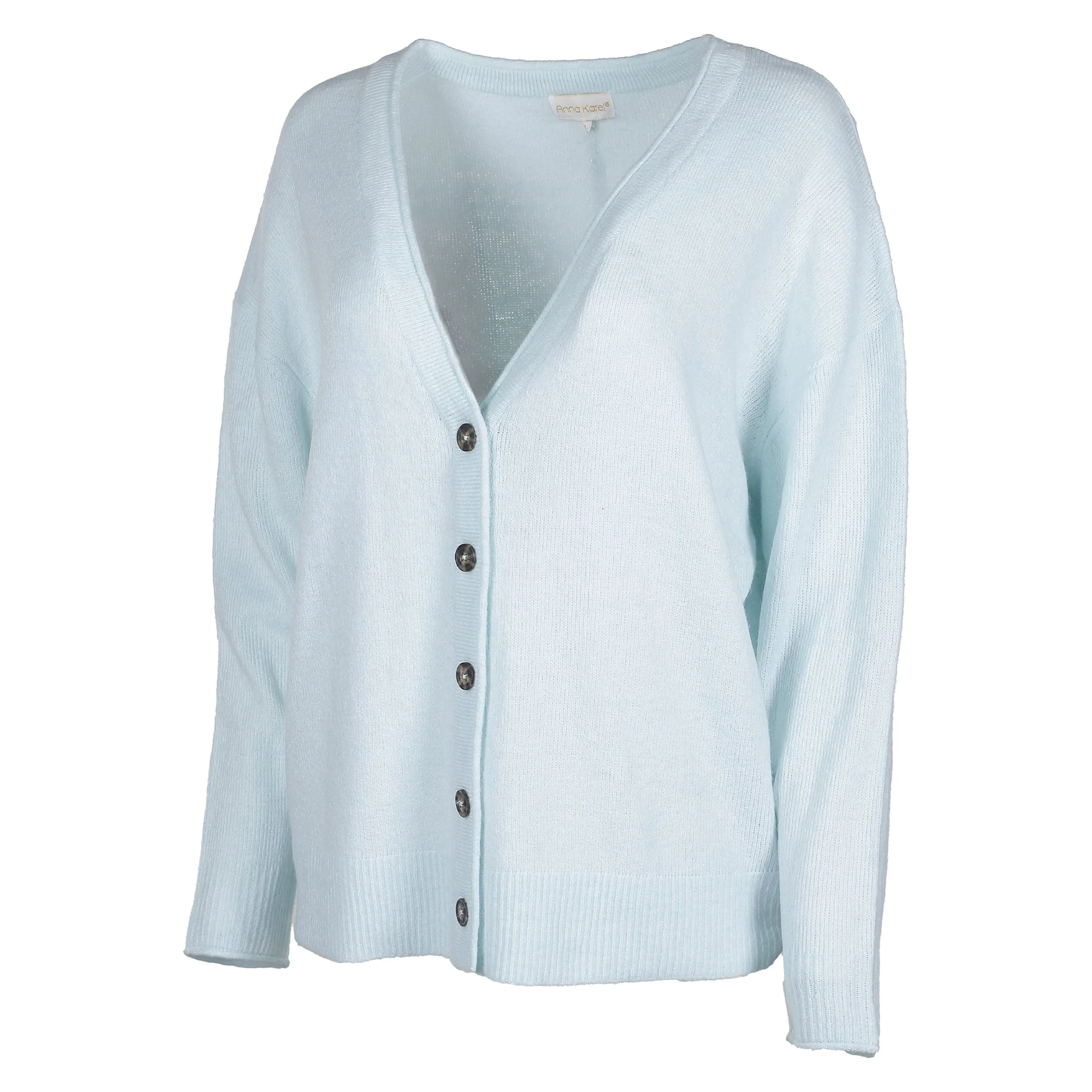 Cardigan en maille  - Kaki - Image 5