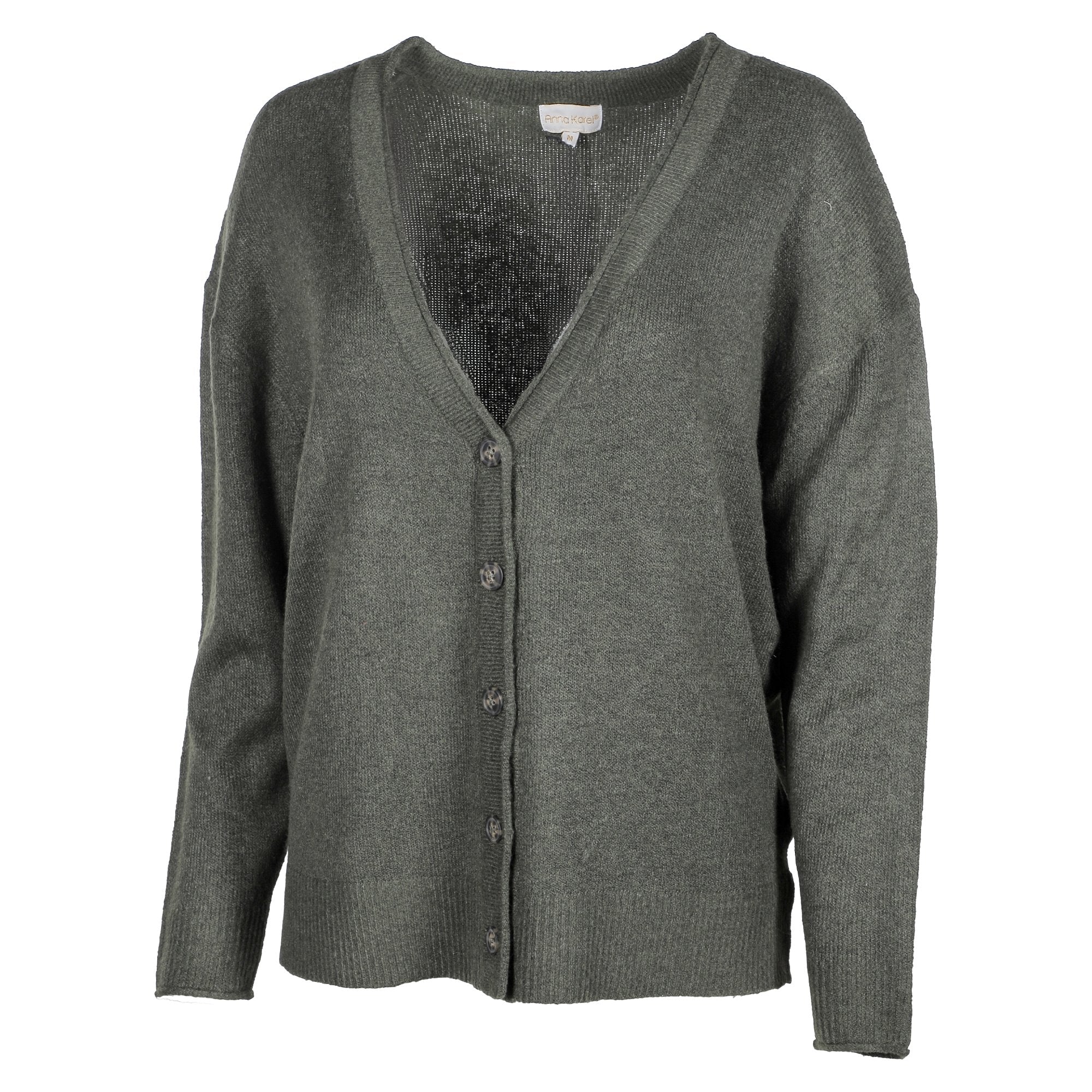 Cardigan en maille - Violet - Image 2