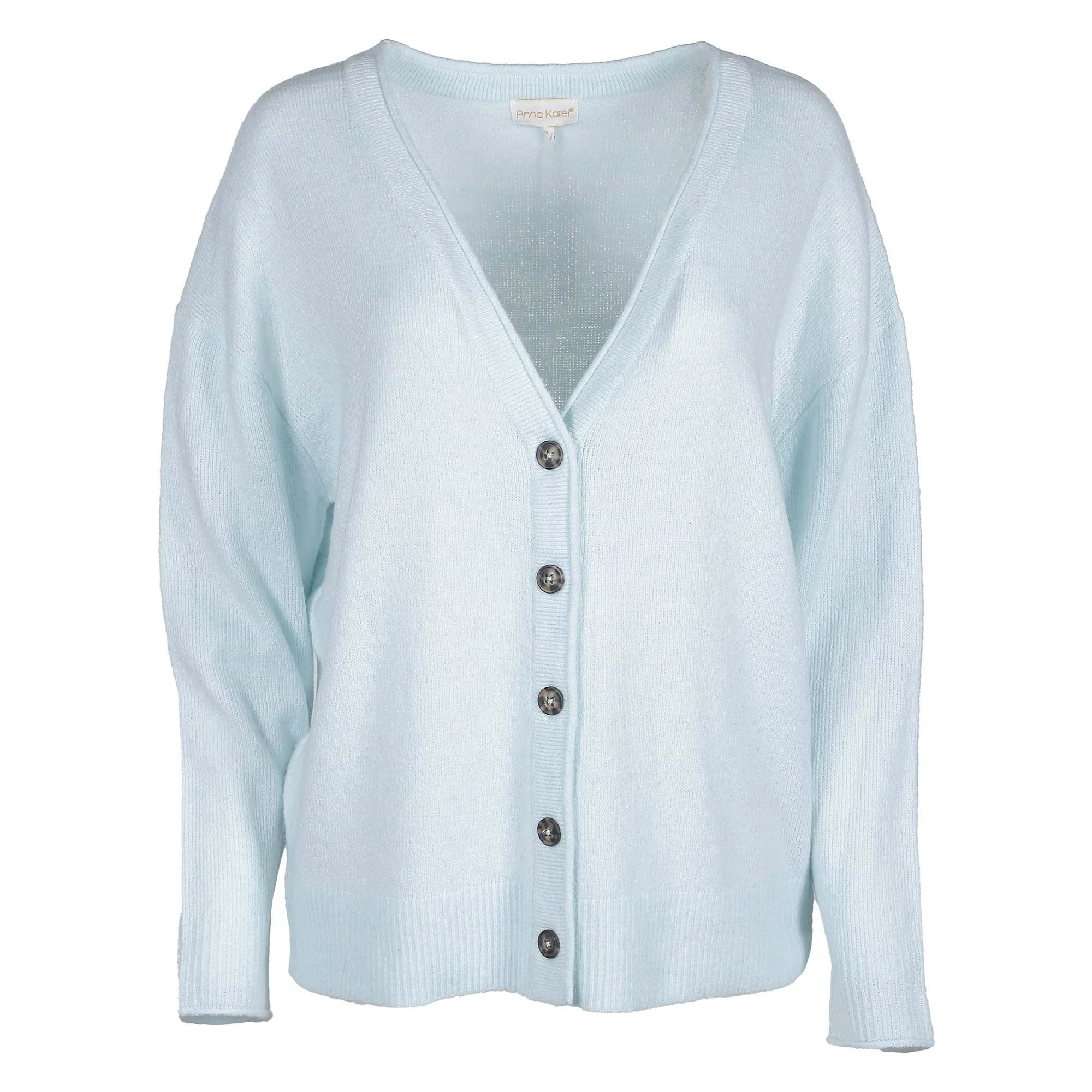 Cardigan en maille - Violet - Image 4
