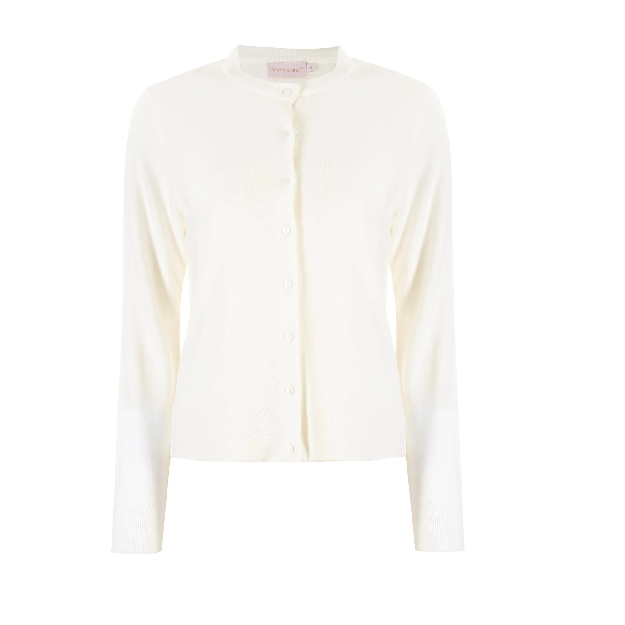 Cardigan touché cachemir - Blanc