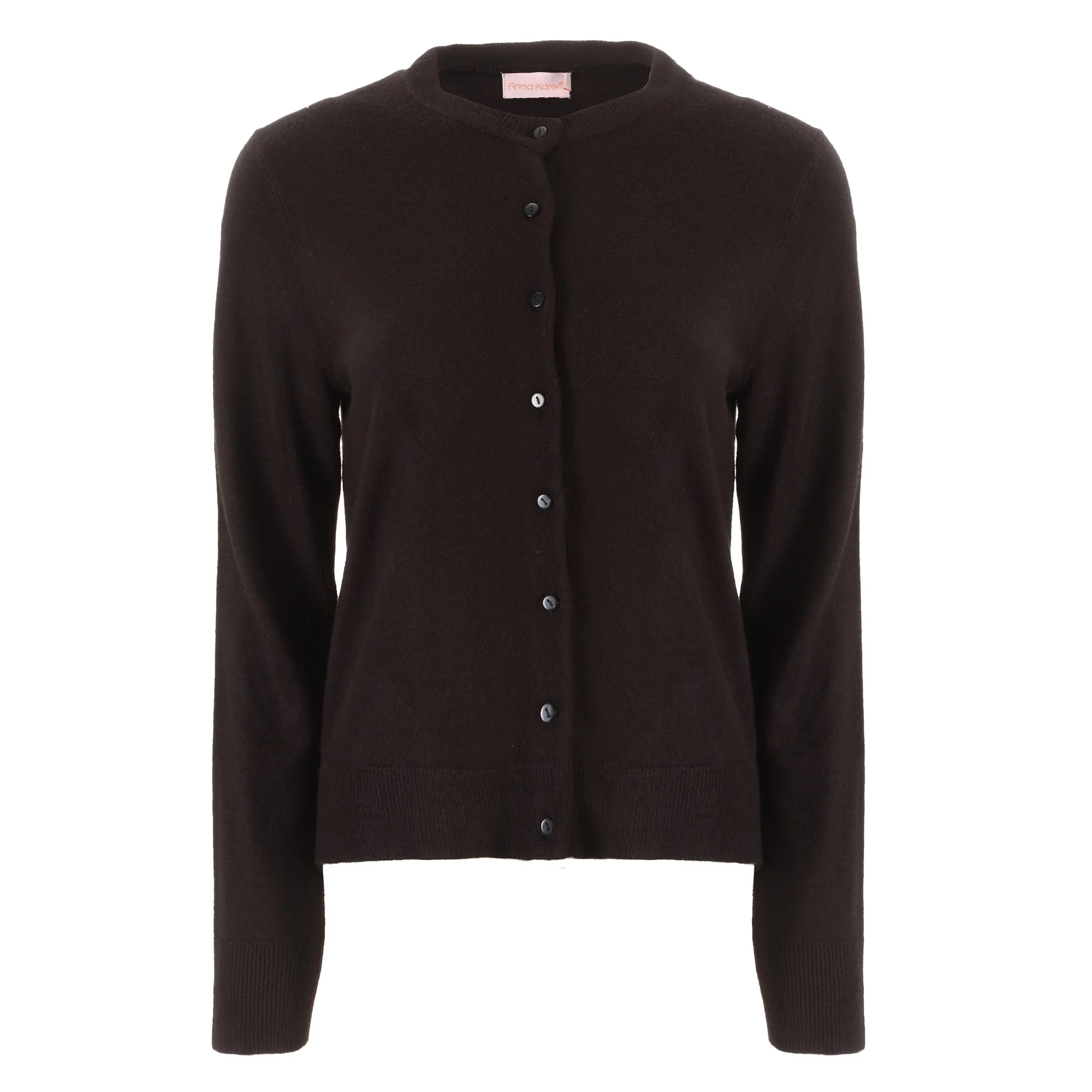 Cardigan touché cachemir - Noir