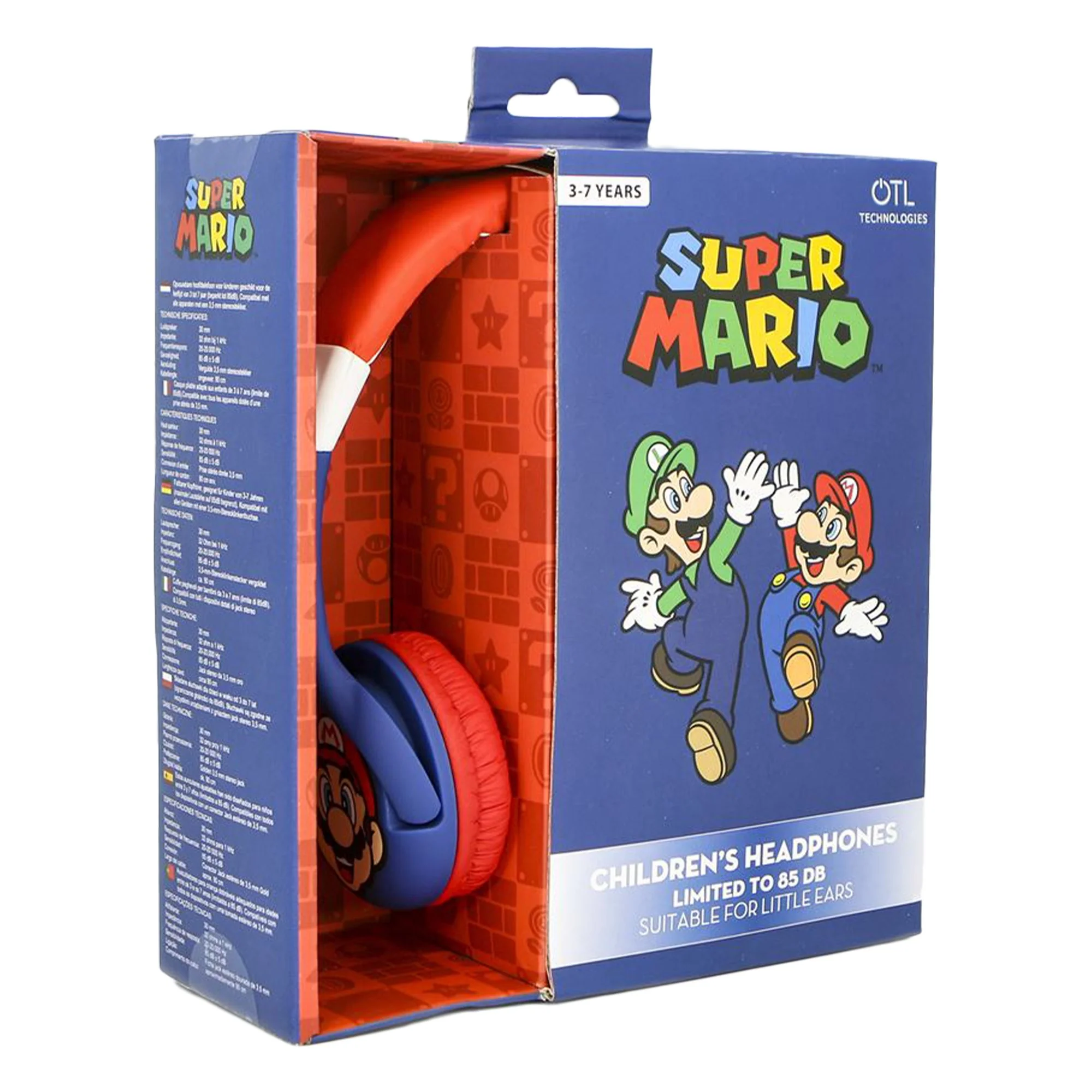 Casque enfant super Mario