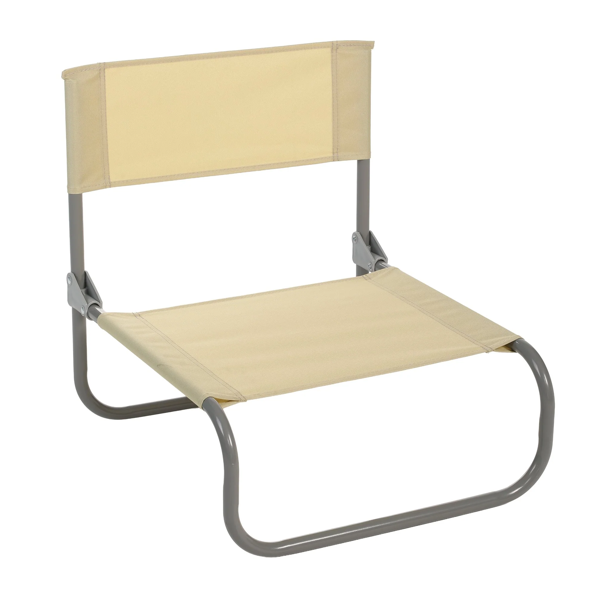Chaise de plage pliable  - Jaune