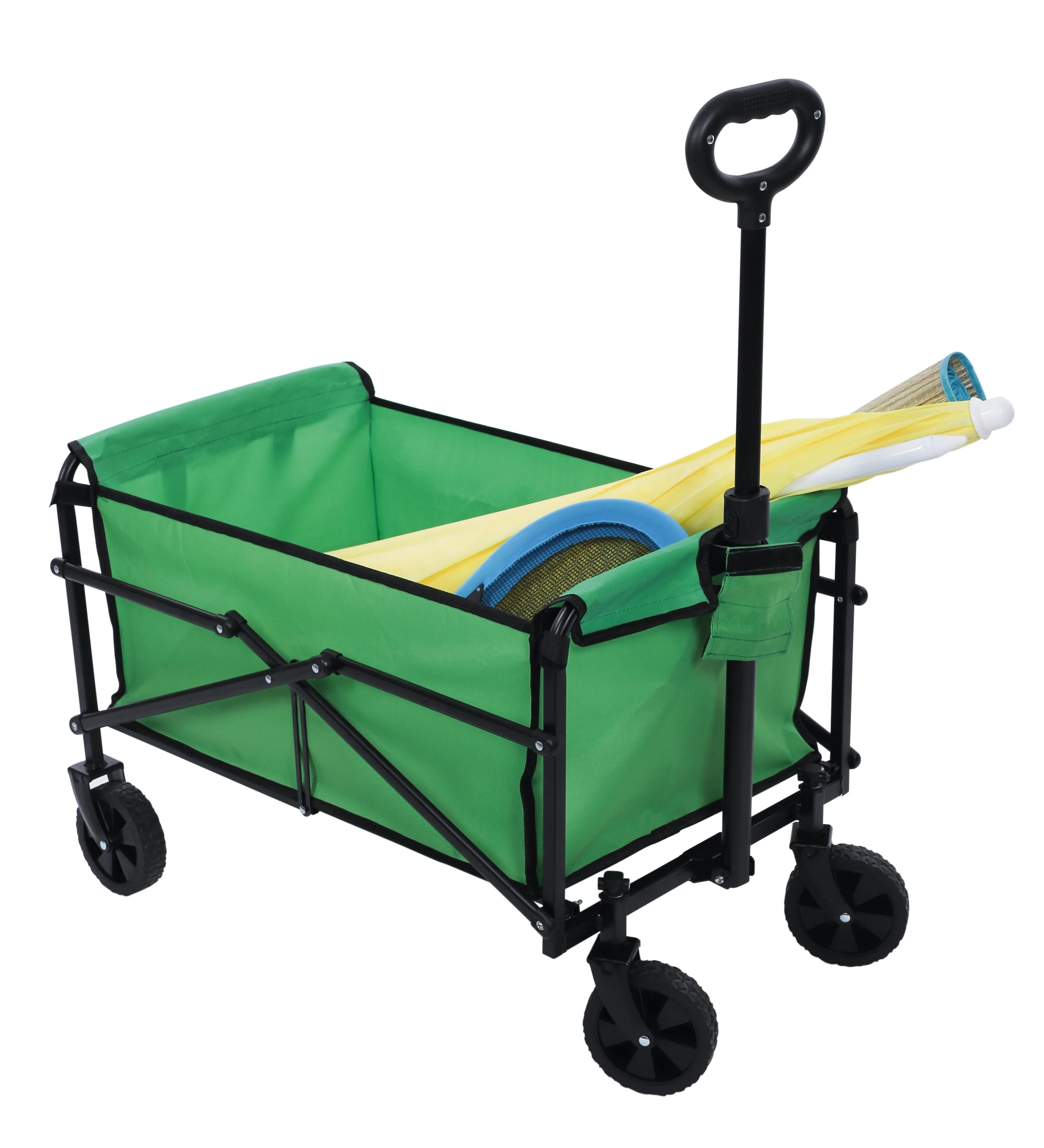 Chariot de plage vert