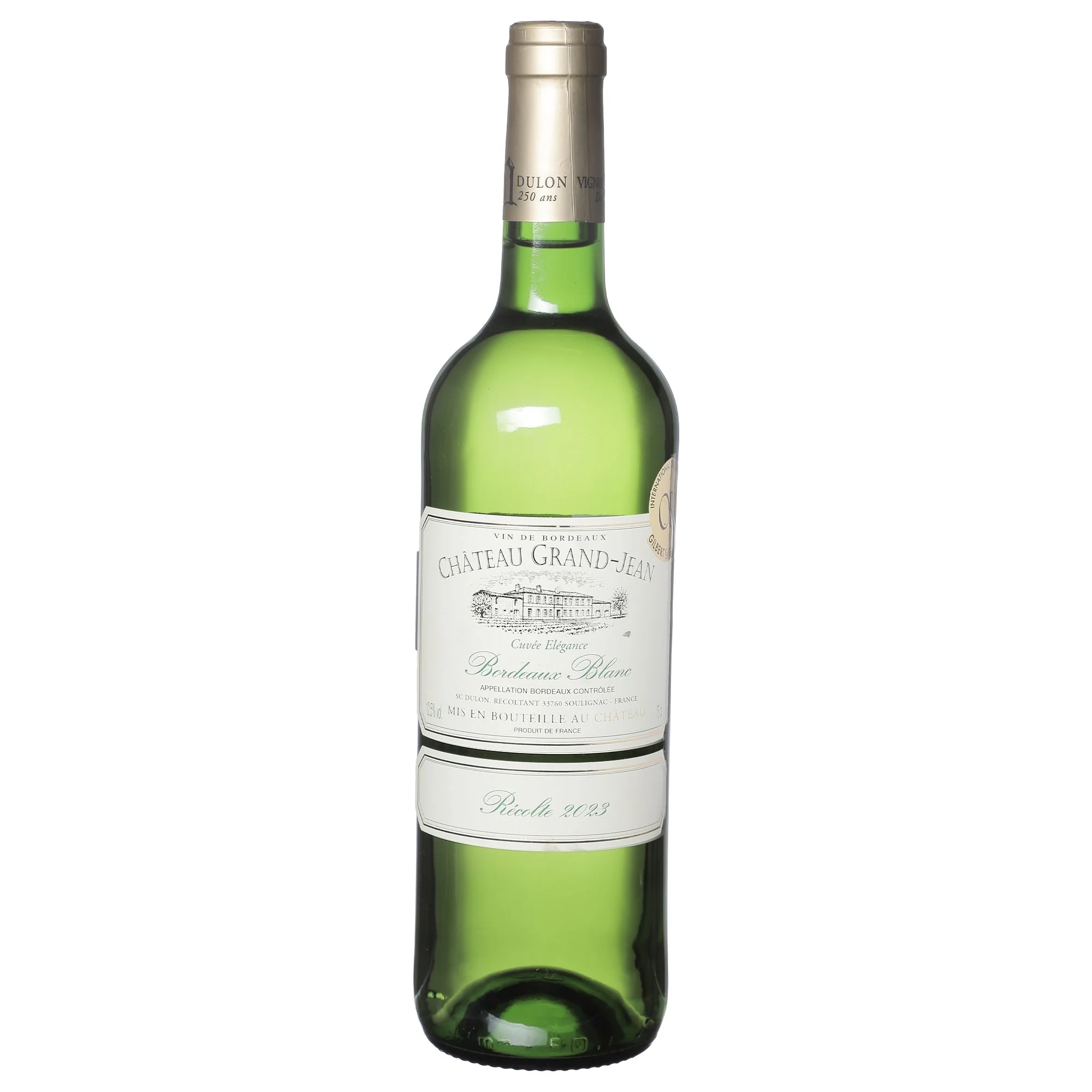 Chateau grand jean 2023 12.5% Médaille d'or