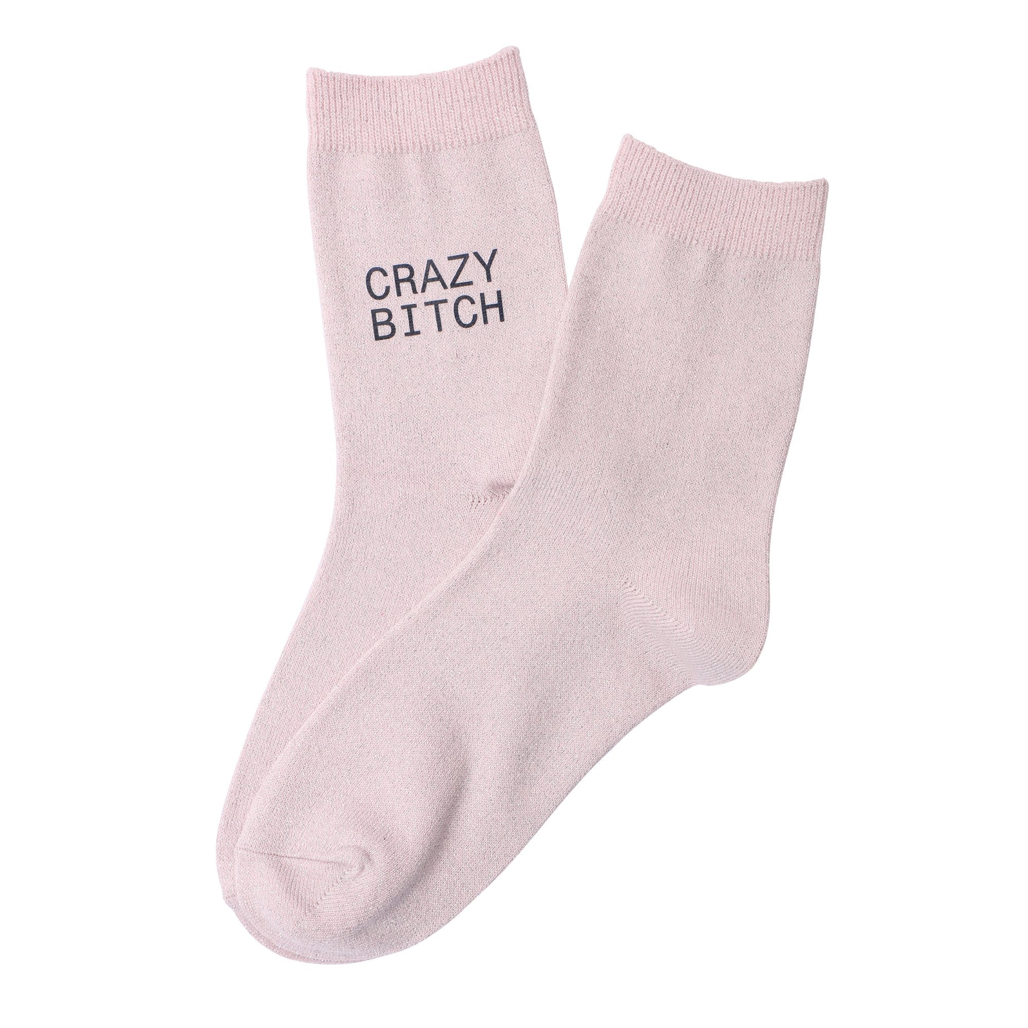 Chaussette à paillettes avec message - Image 3