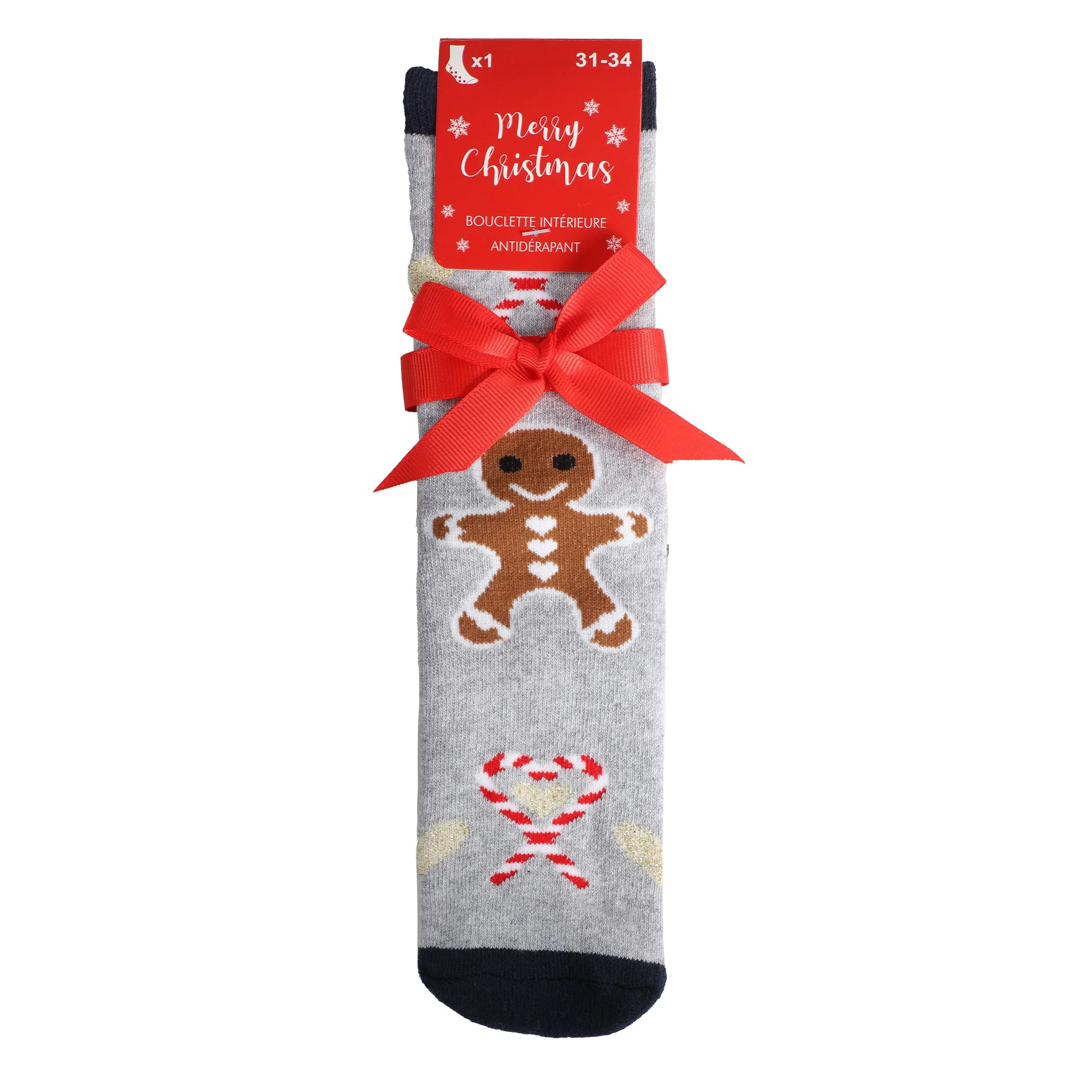 Chaussettes de Noël  - Rouge - Image 3