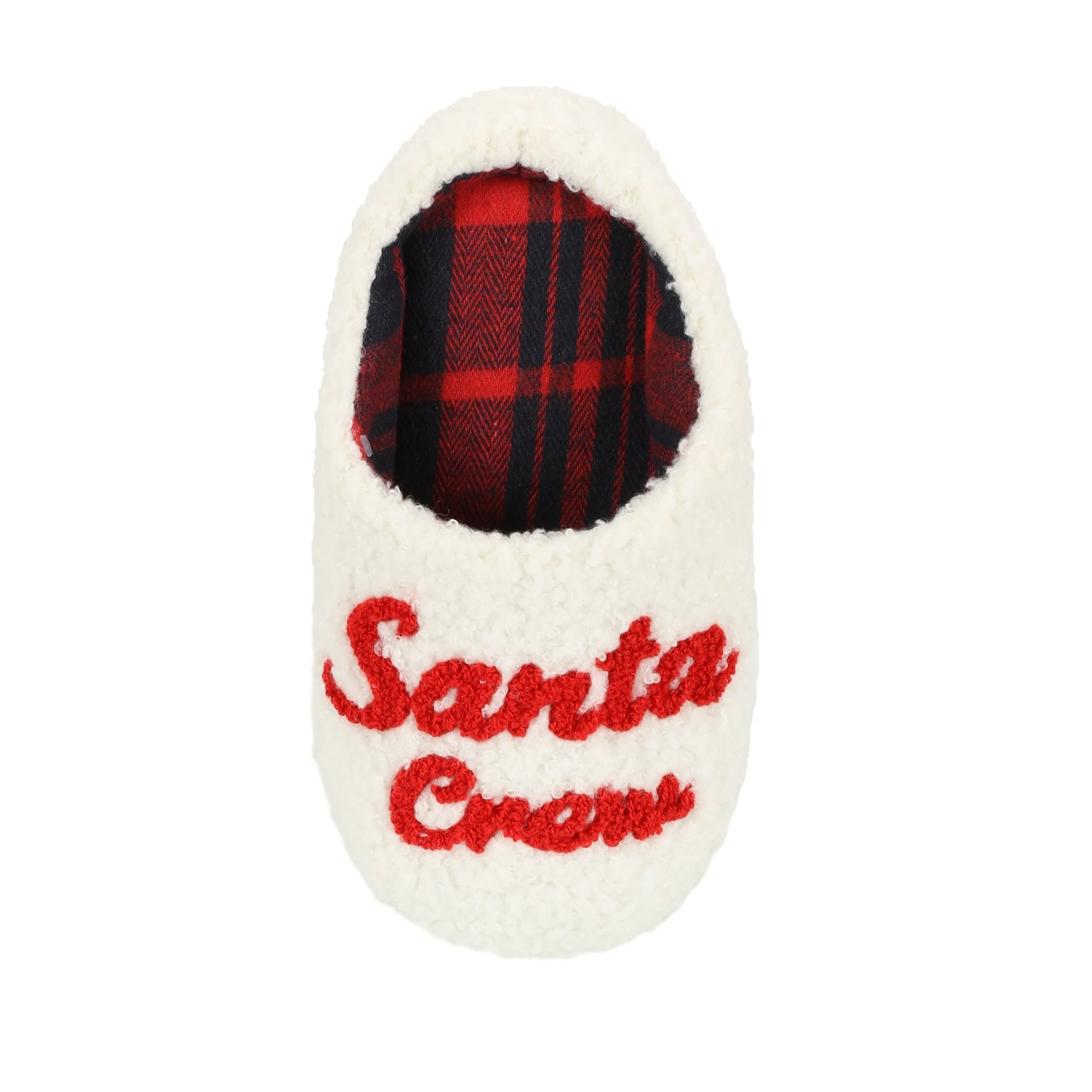 Chaussons bouclette Santa crew 26/31 - Blanc - Image 5