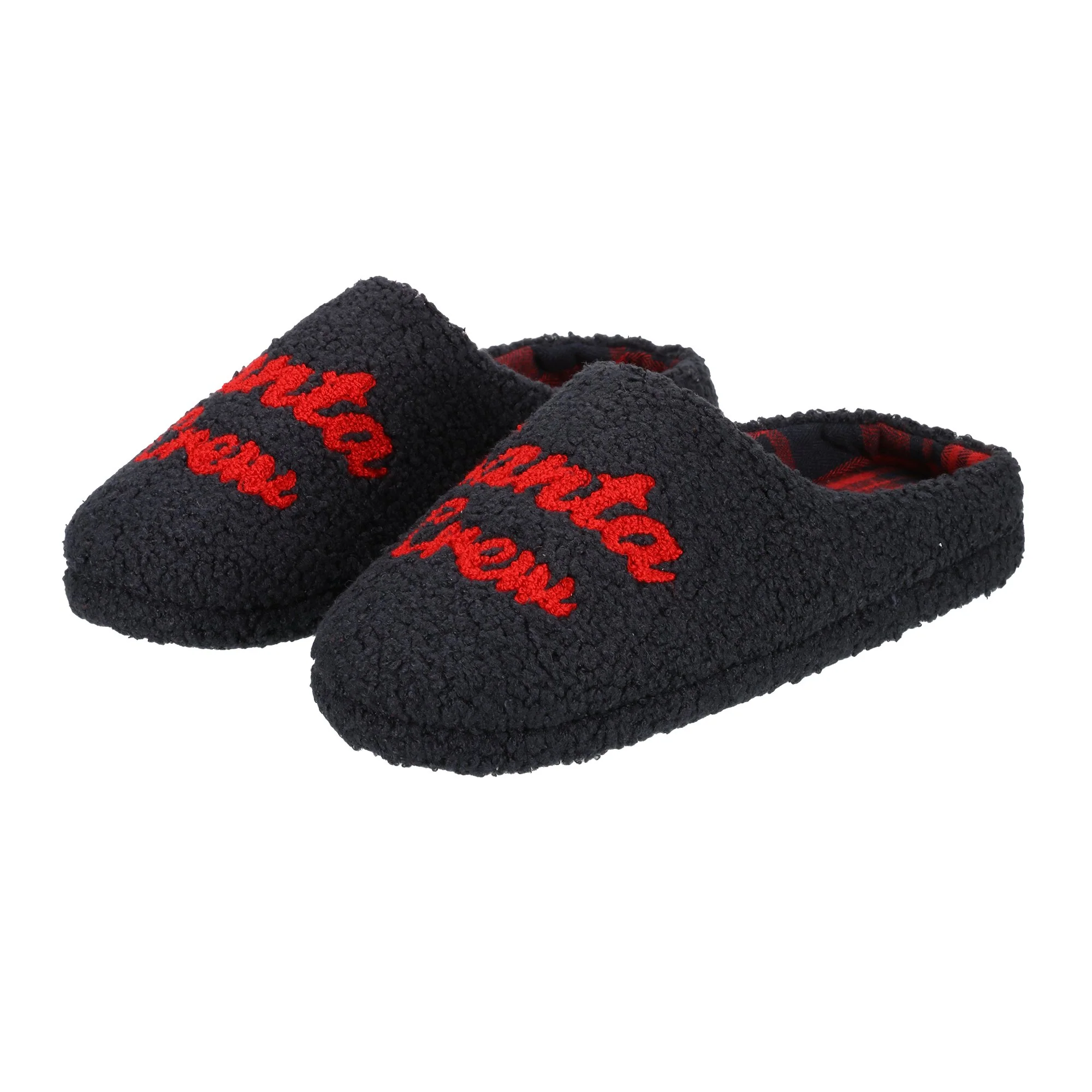 Chaussons bouclette Santa crew 41/46 - Bleu