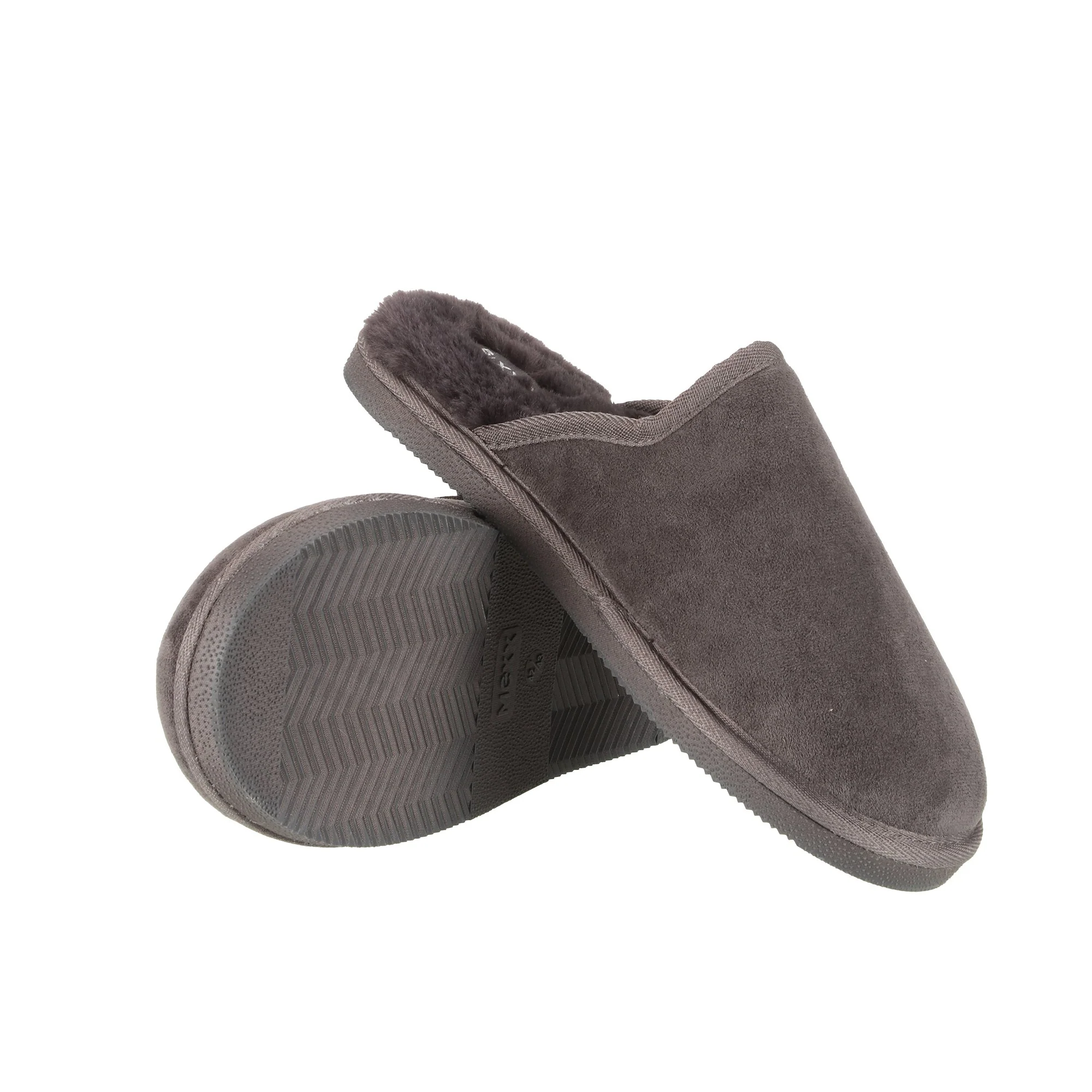 Chaussons fourrés - Gris - Image 3