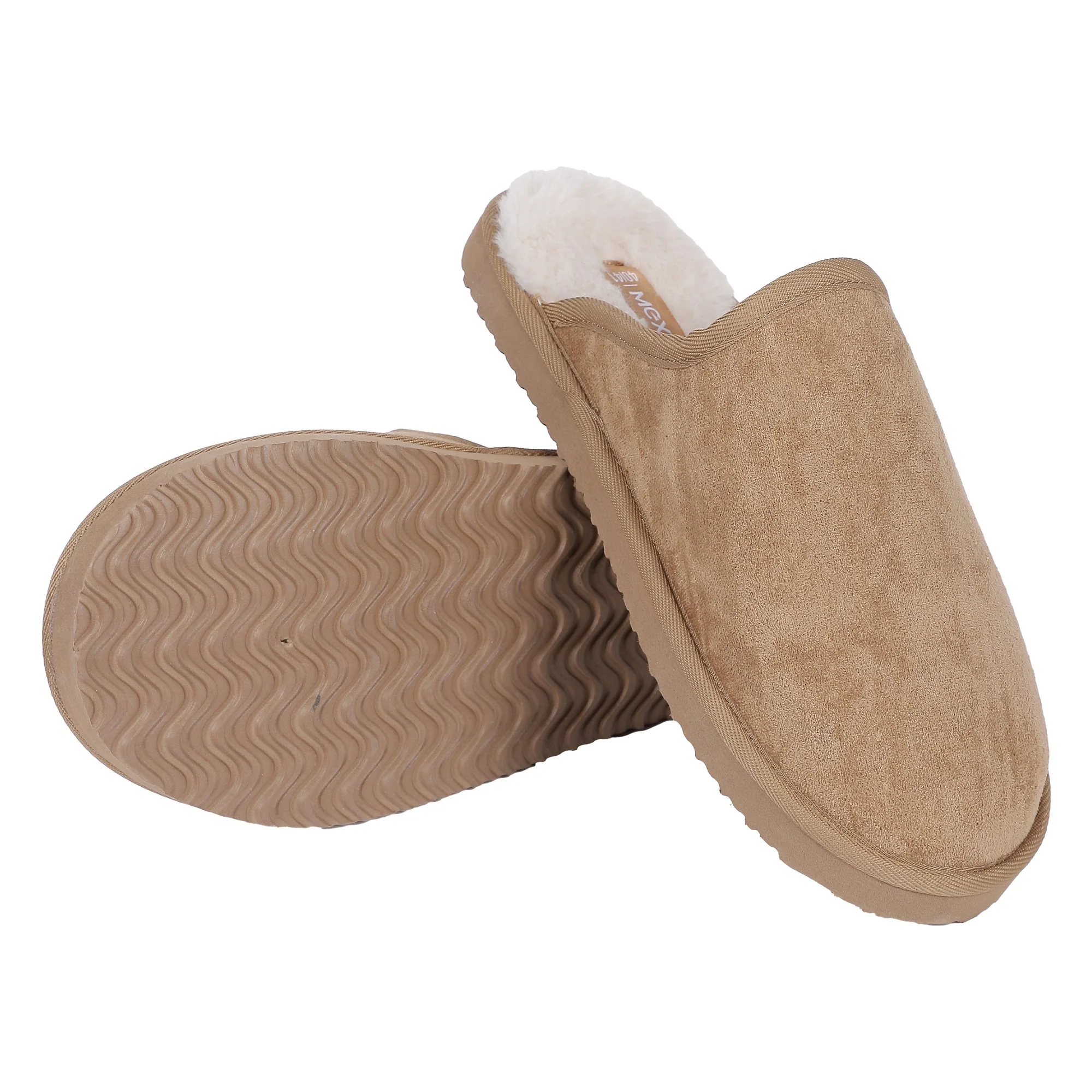 Chaussons fourrés - Marron - Image 3
