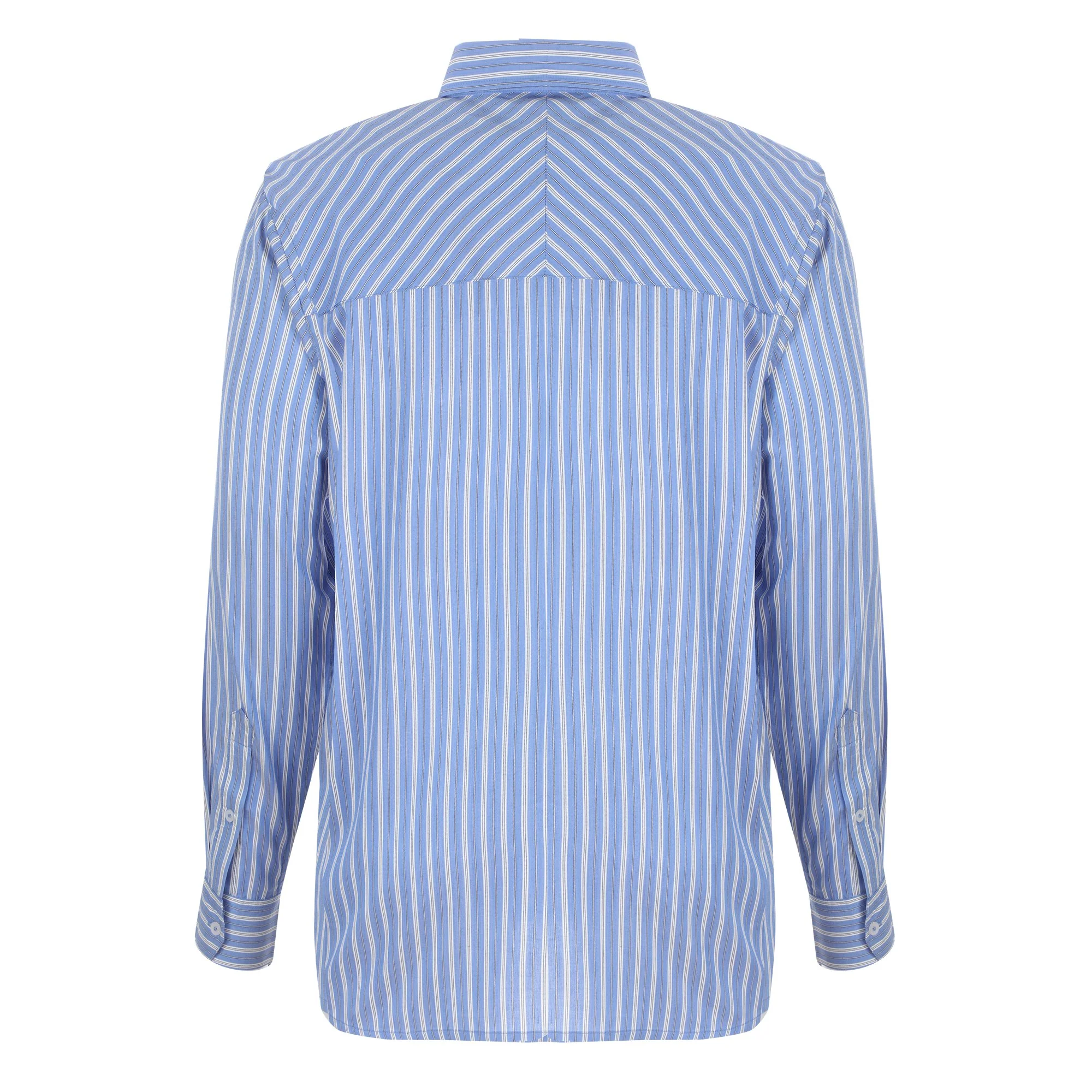 Chemise à rayures  - Bleu - Image 2