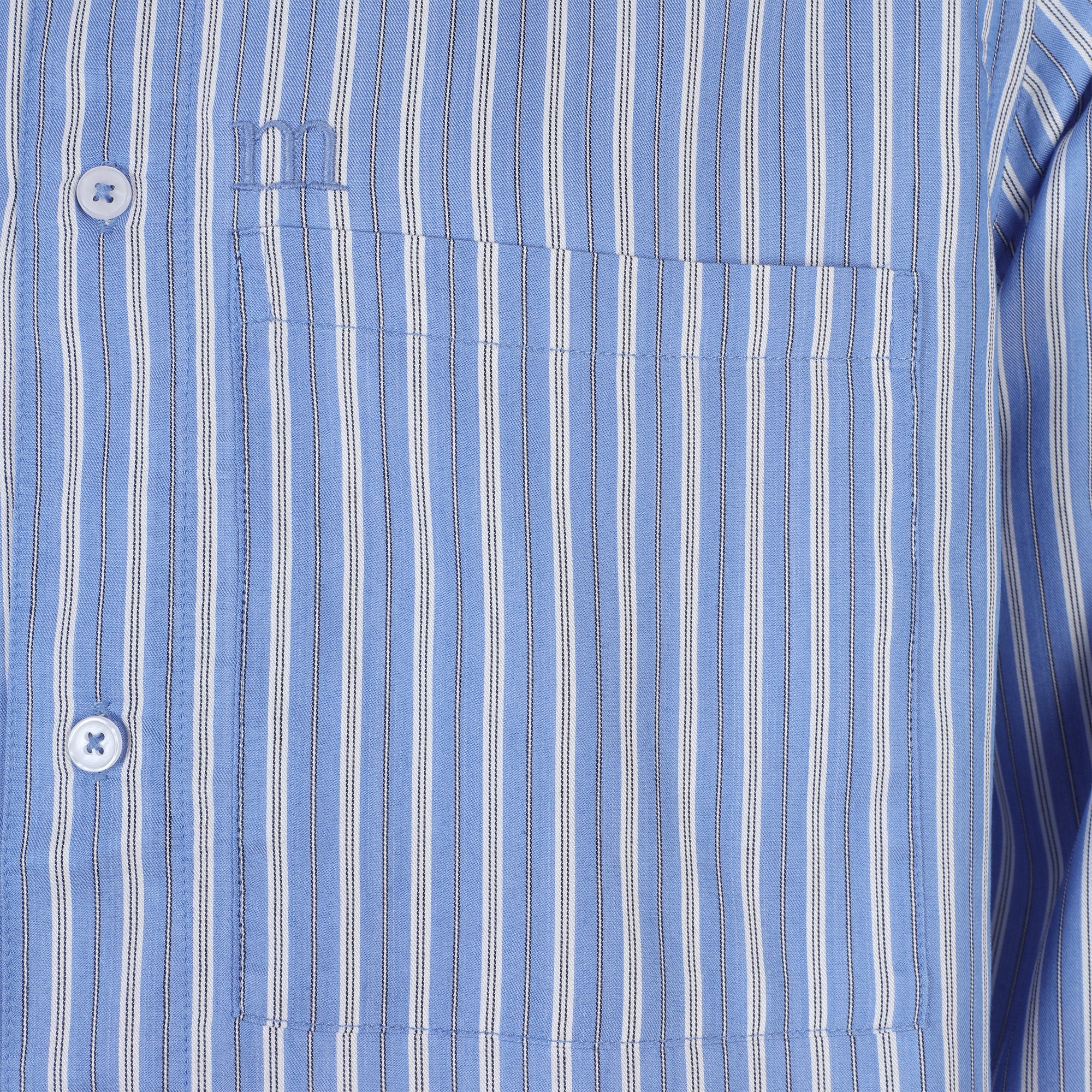 Chemise à rayures  - Bleu - Image 3