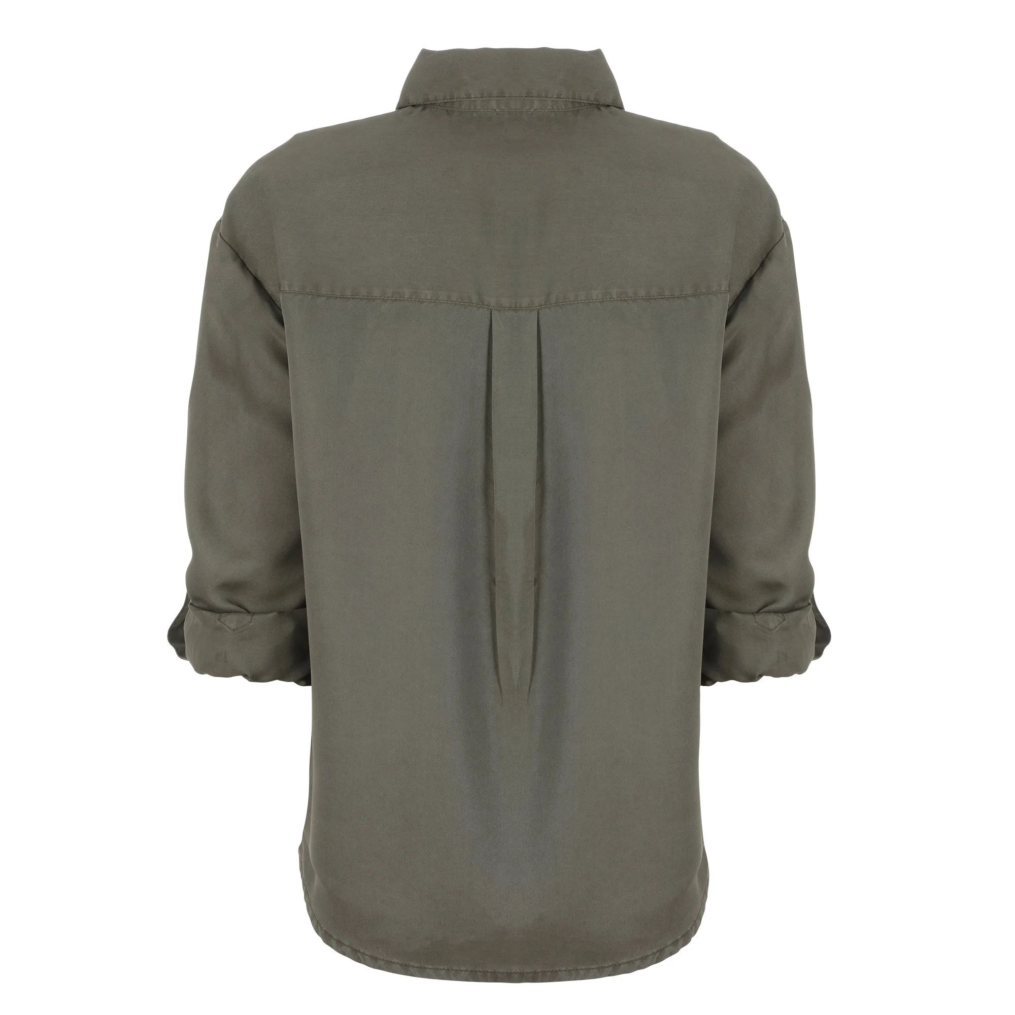 Chemise avec poches - Kaki - Image 4