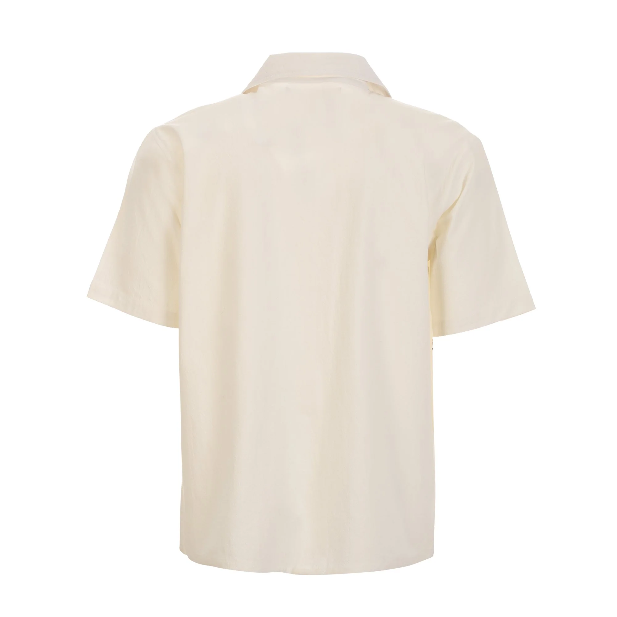 Chemise brodée - Beige - Image 2