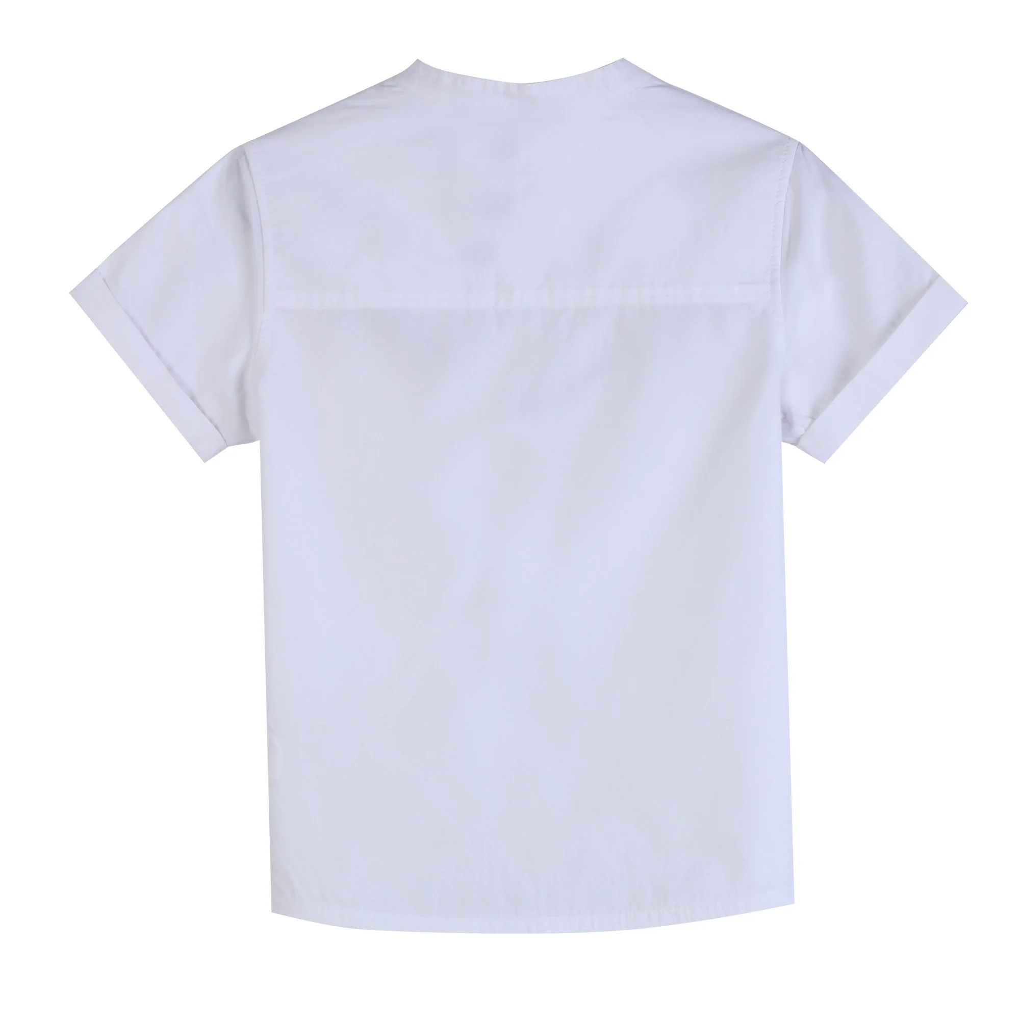 Chemise col mao - Blanc - Image 2