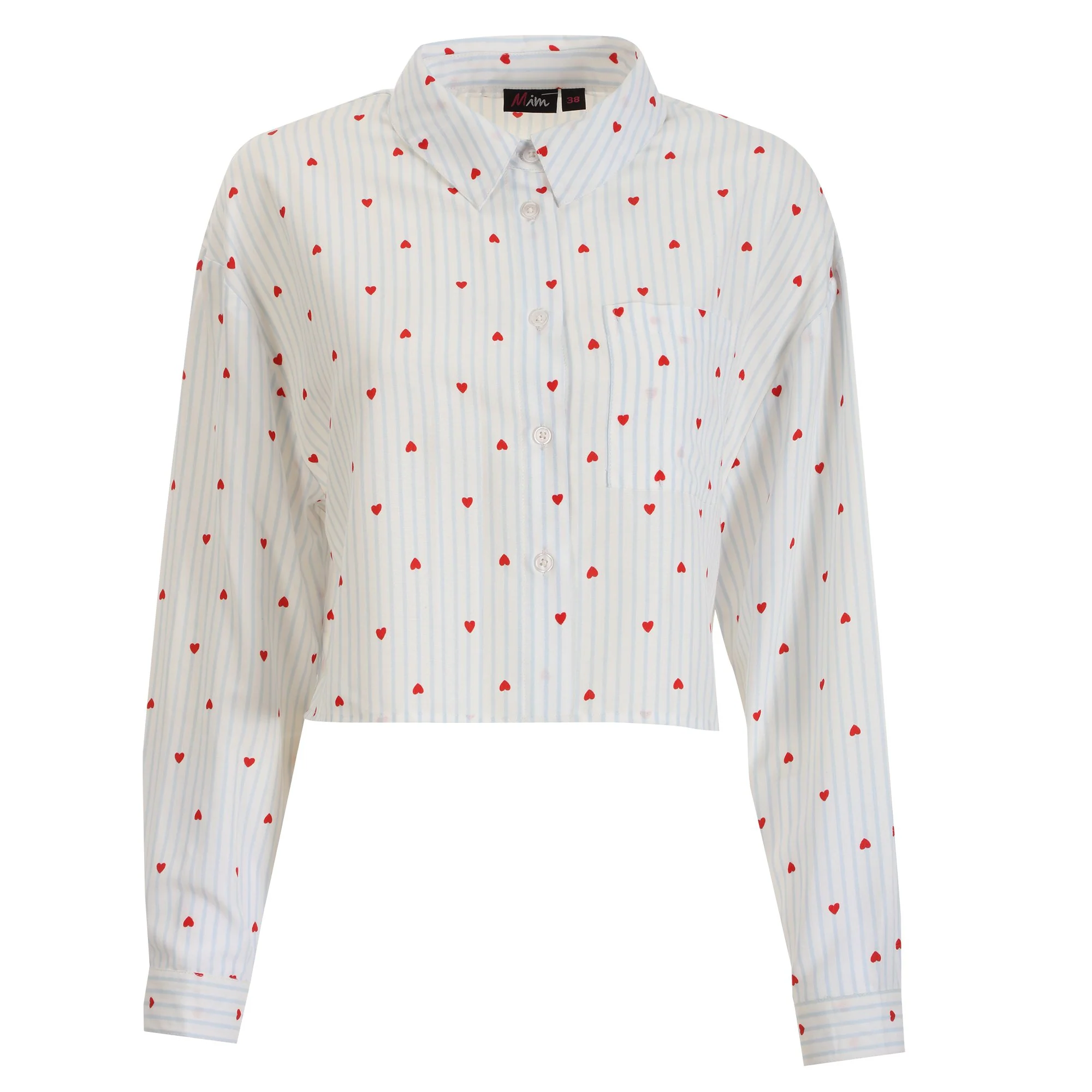 Chemise courte - Blanc
