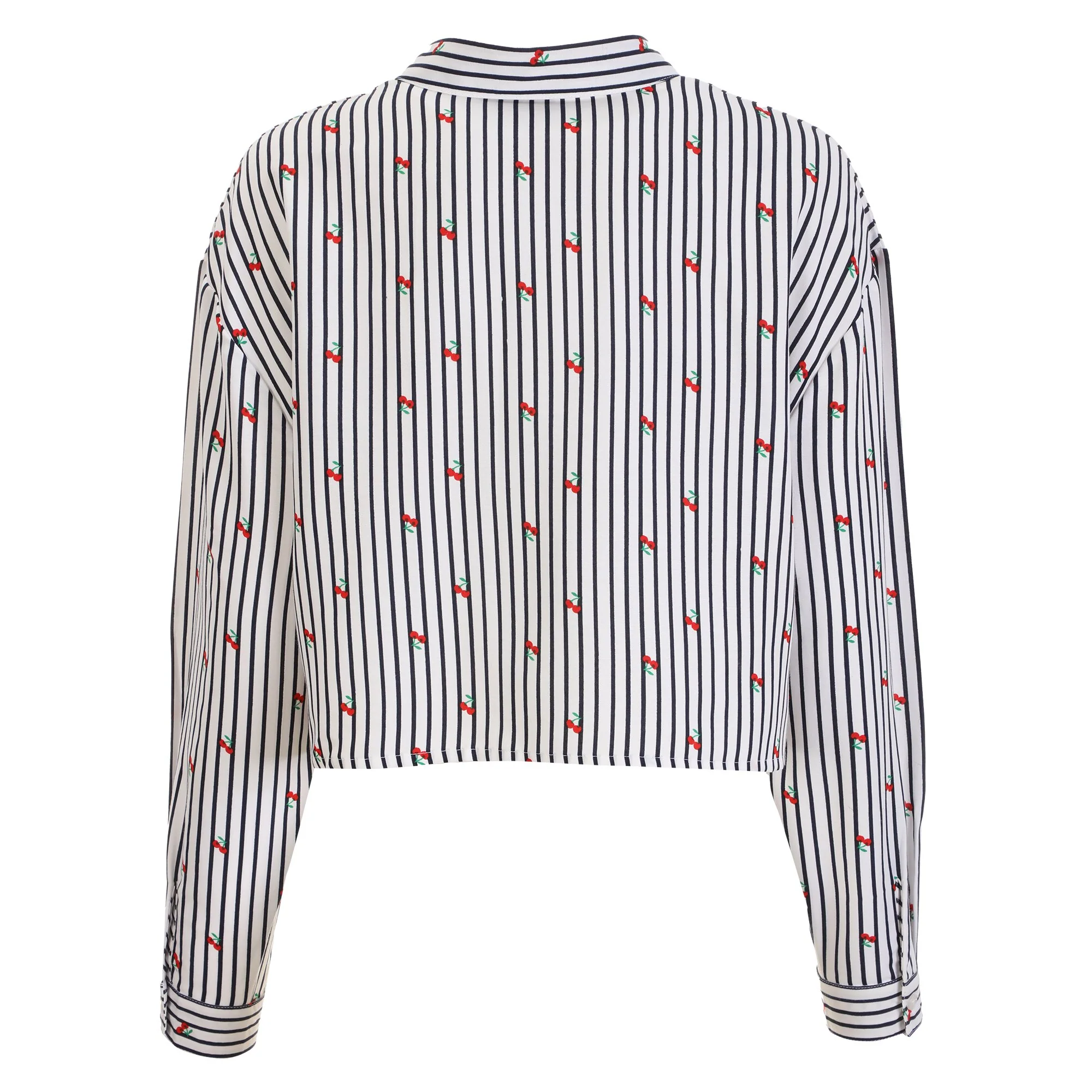 Chemise courte - Bleu foncé - Image 2