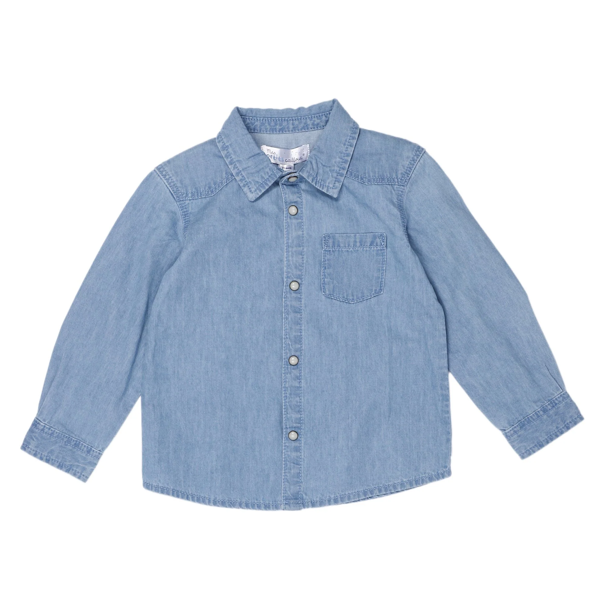 CHEMISE DENIM 3/36 MOIS - Image 3
